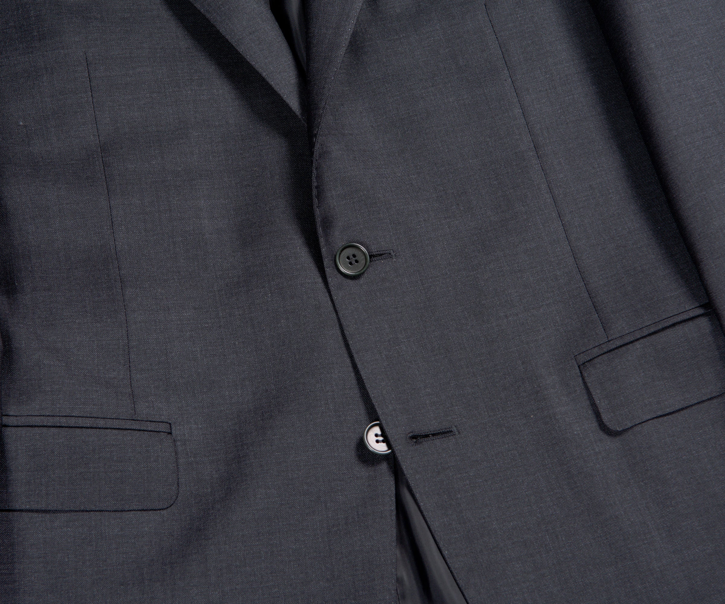 Canali Milano Fit Suit Charcoal - Image 2