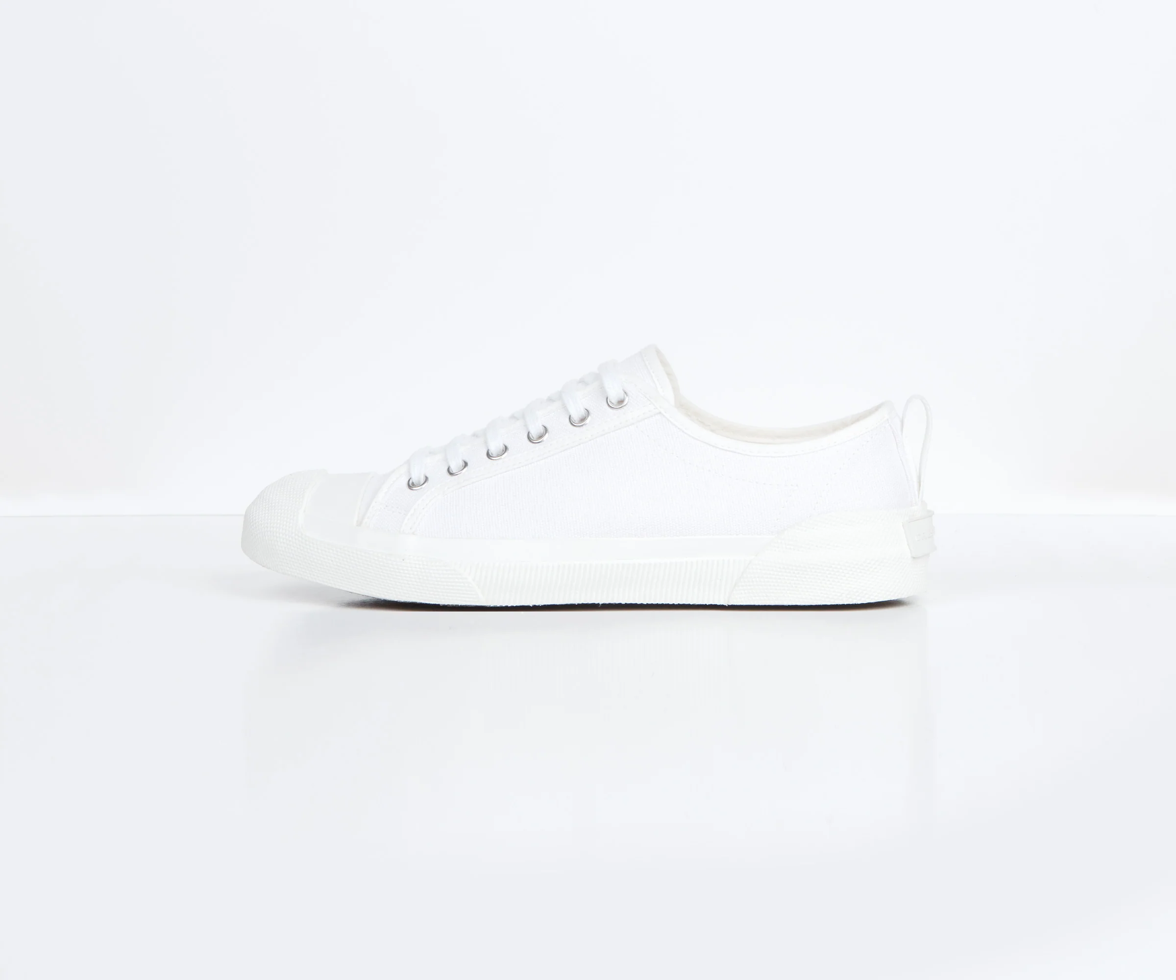 Dries Van Noten Canvas Pump White - Image 3