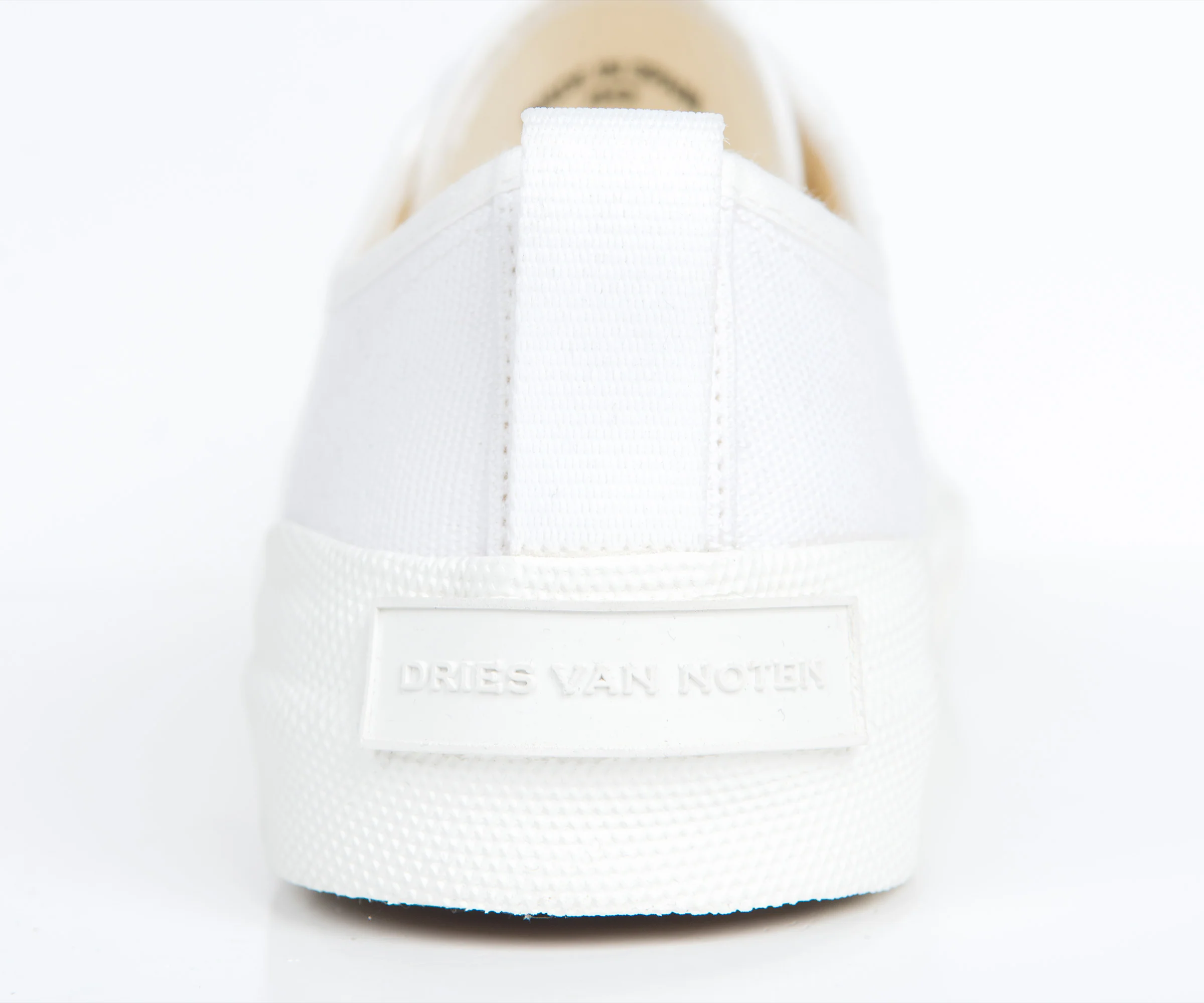 Dries Van Noten Canvas Pump White - Image 8
