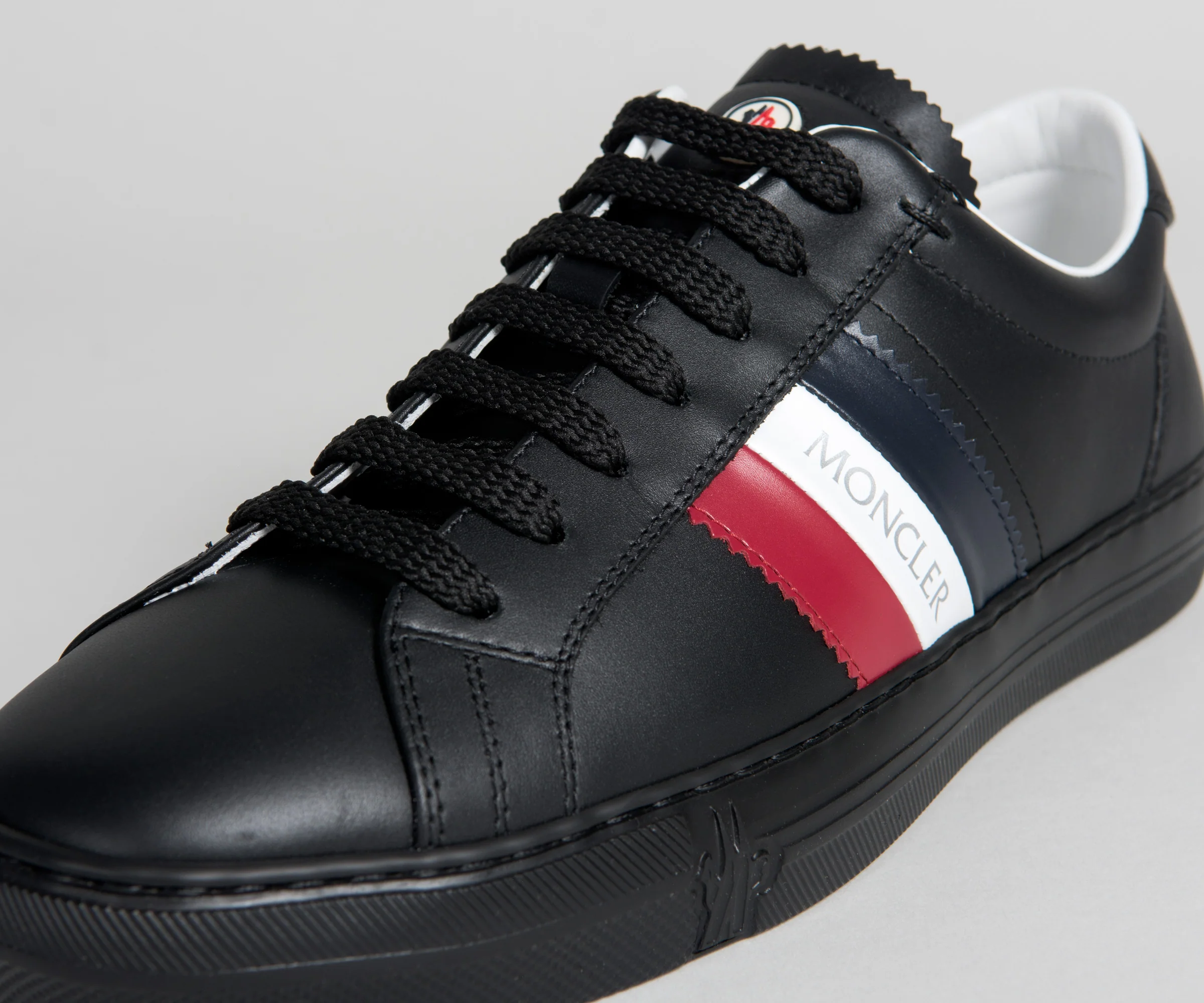Moncler New Monaco Trainer Black - Image 6