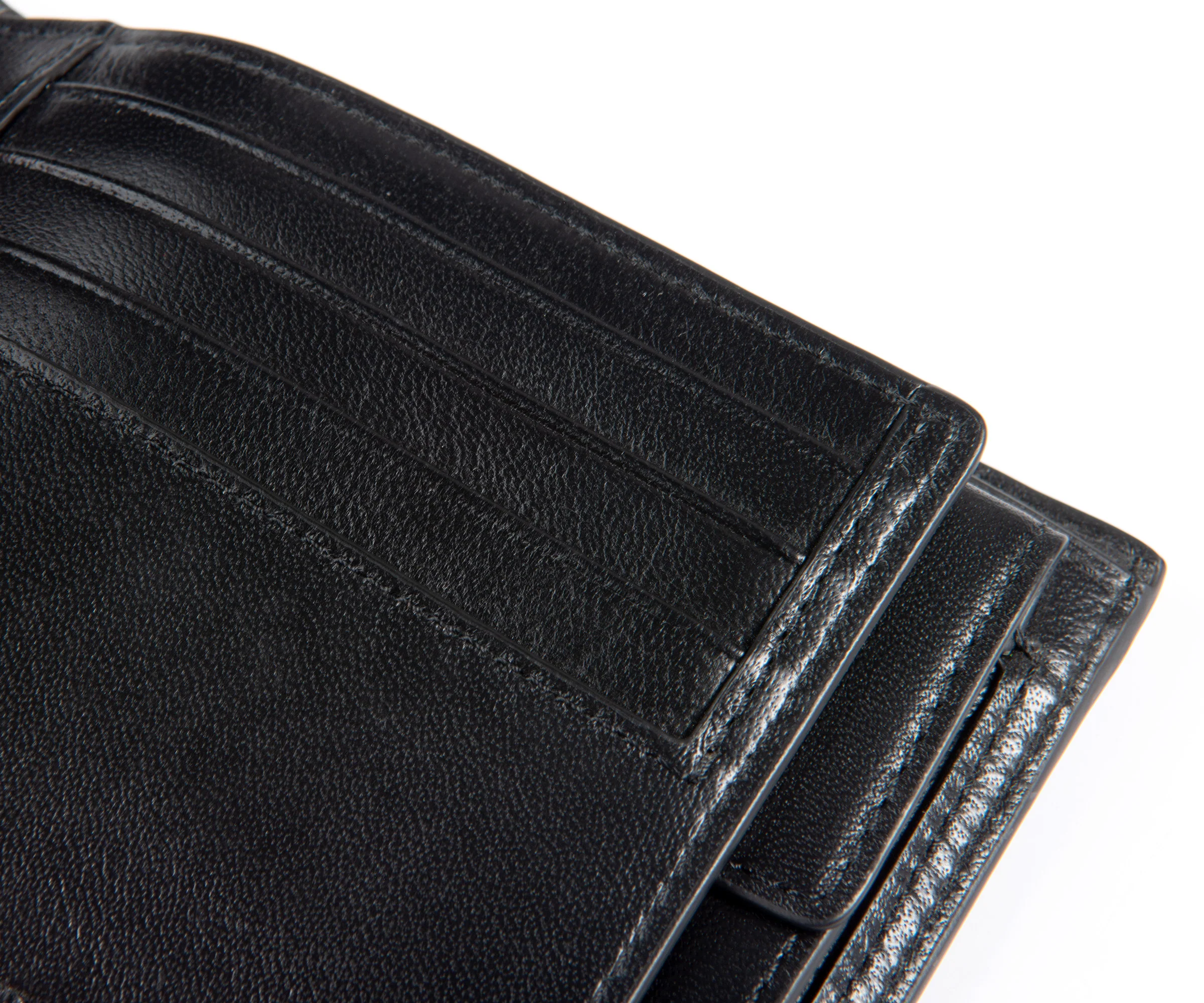 Mulberry Coin Grained Leather 8 Card Wallet Black - Image 2