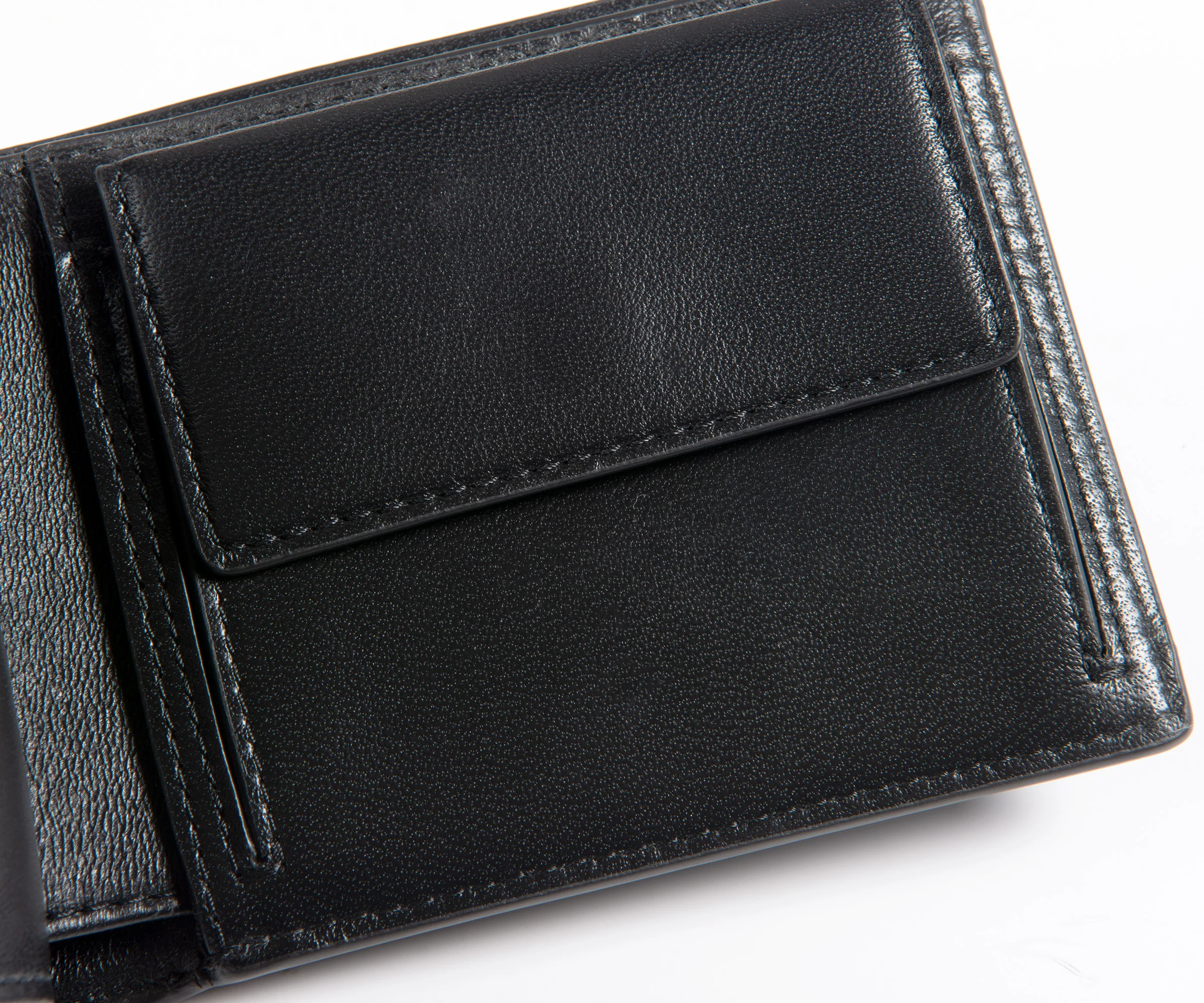 Mulberry Coin Grained Leather 8 Card Wallet Black - Image 4