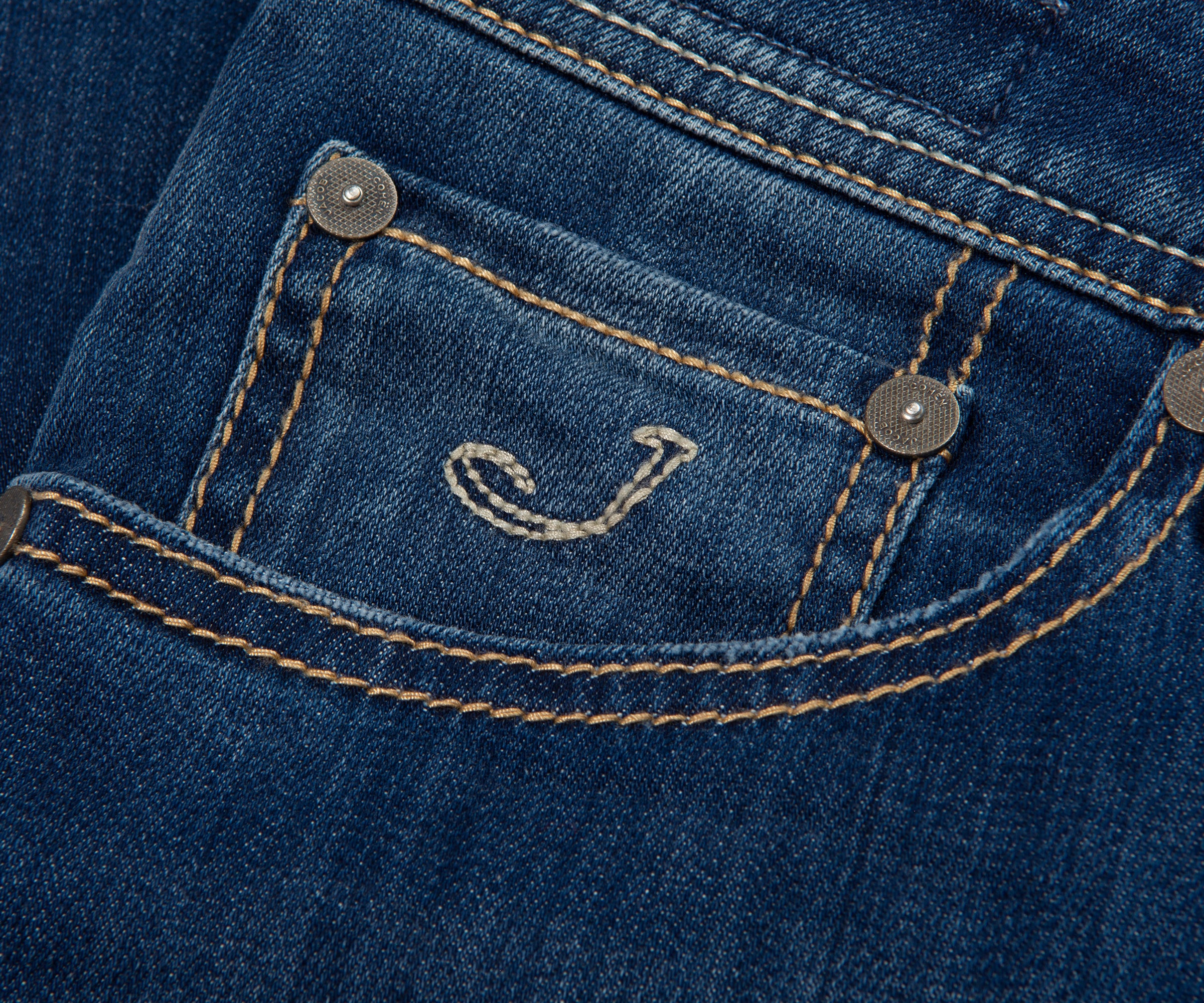 Jacob Cohën J622 Quality Comfort Fit Jeans Washed Blue - Image 3