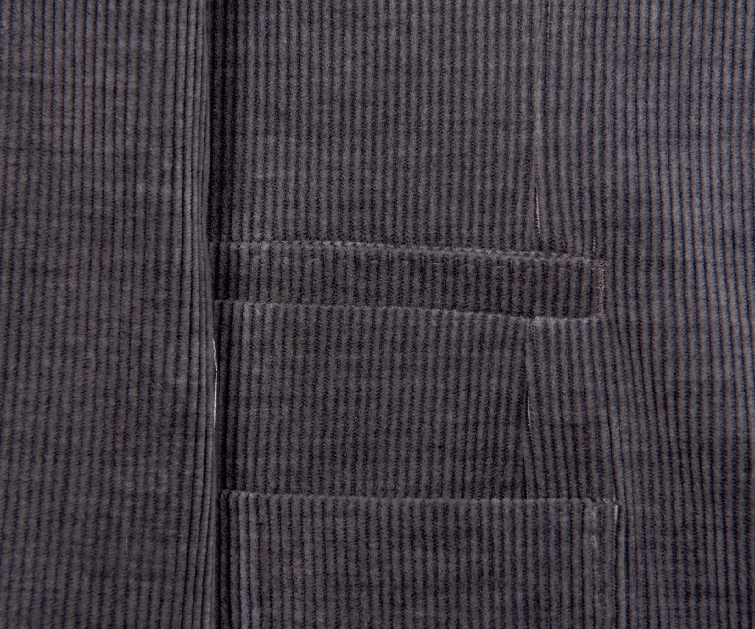 BRUNELLO CUCINELLI Cashmere Corduroy Suit Grey - Image 4