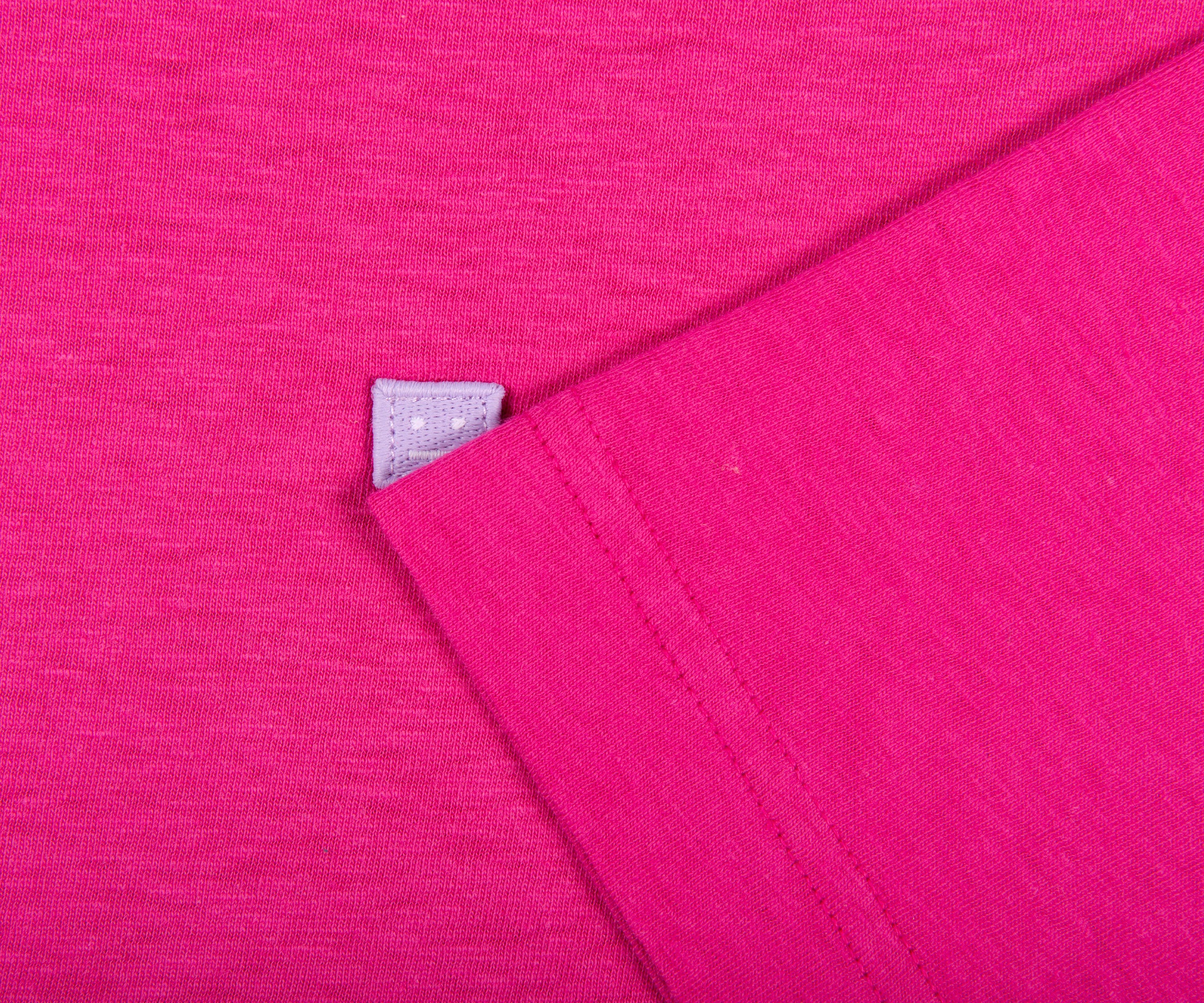 Acne Studios 'Face Logo' Polo Fuchsia Pink - Image 5