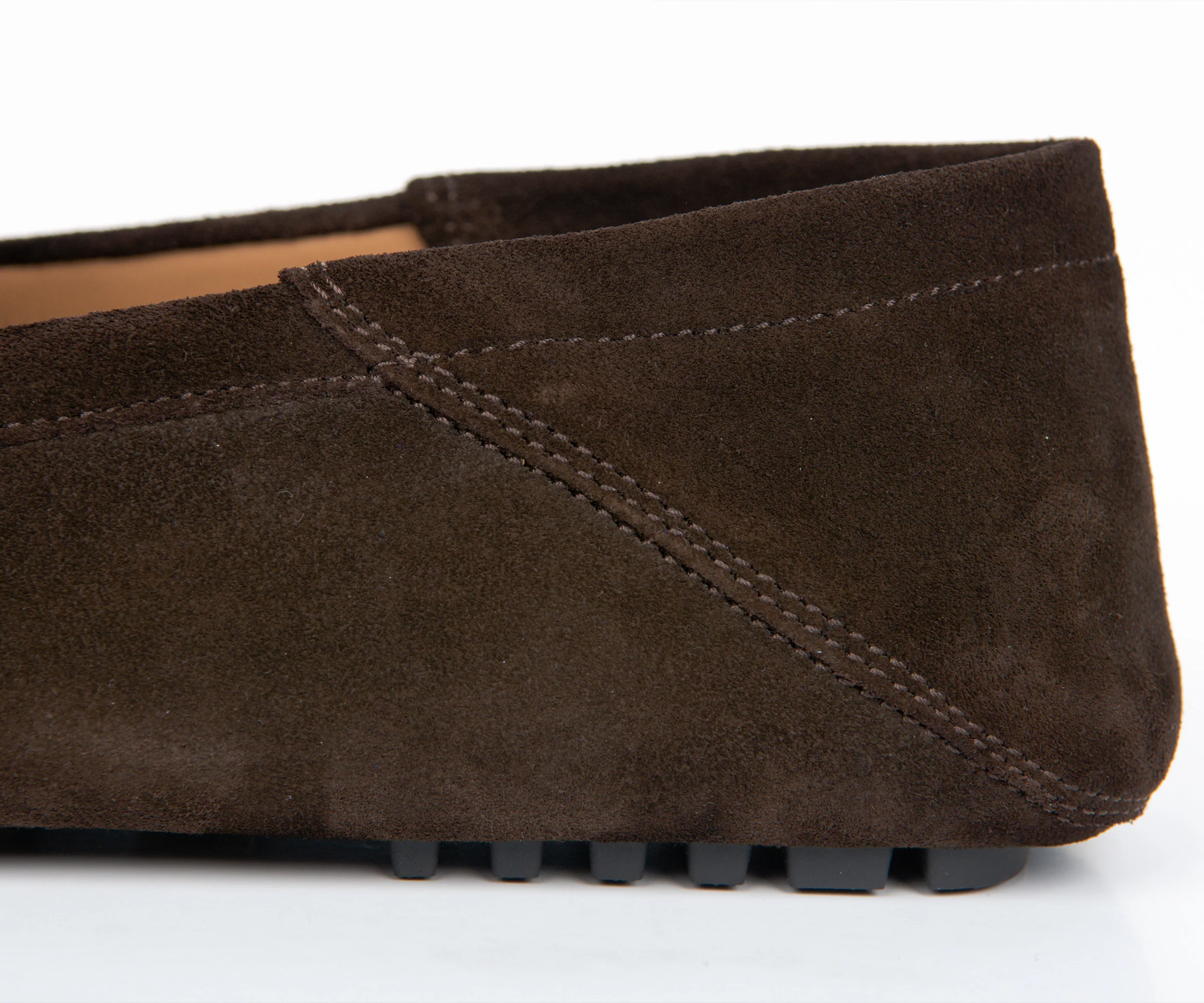 BOSS Driver Moccasins Suede Loafer Dark Brown - Image 8
