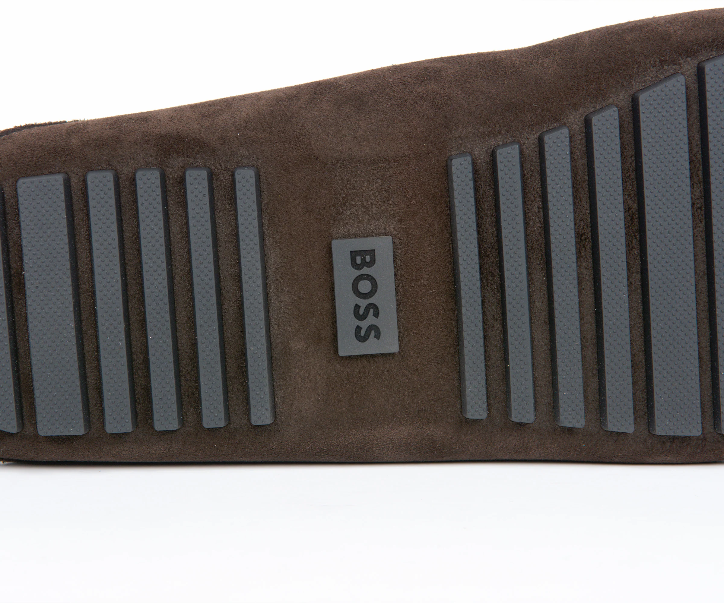 BOSS Driver Moccasins Suede Loafer Dark Brown - Image 9