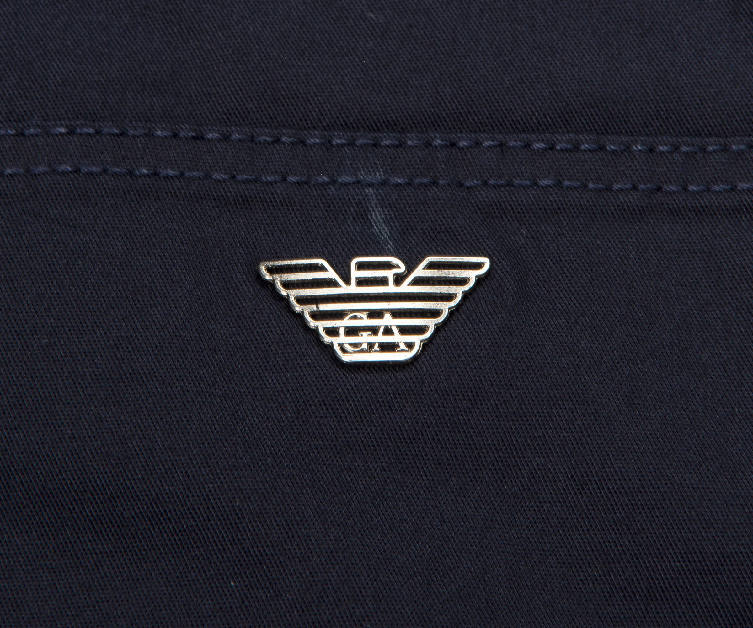Emporio Armani Navy J06 Slim Fit Chino - Image 3