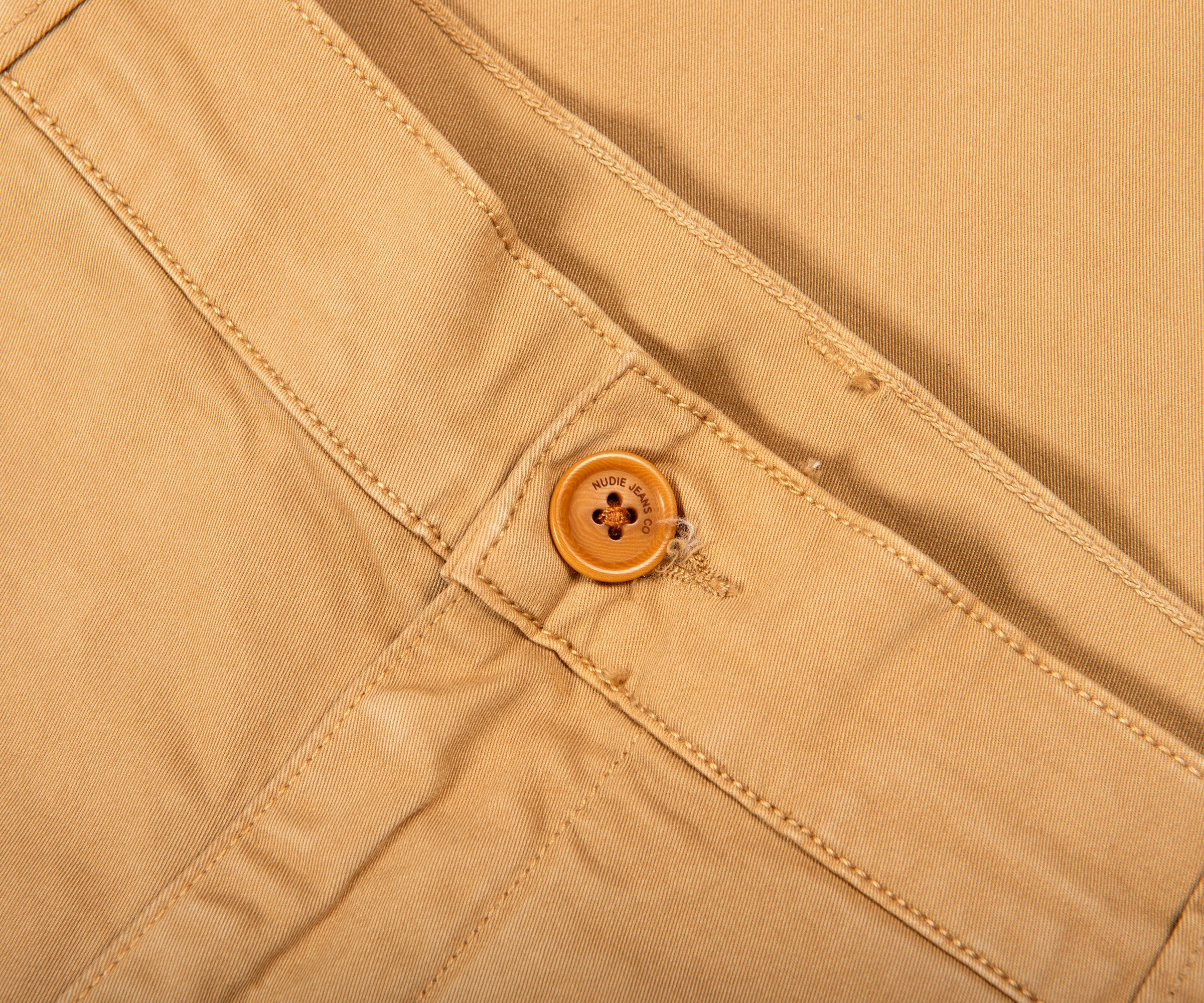 Nudie Easy Alvin Chino Beige - Image 3