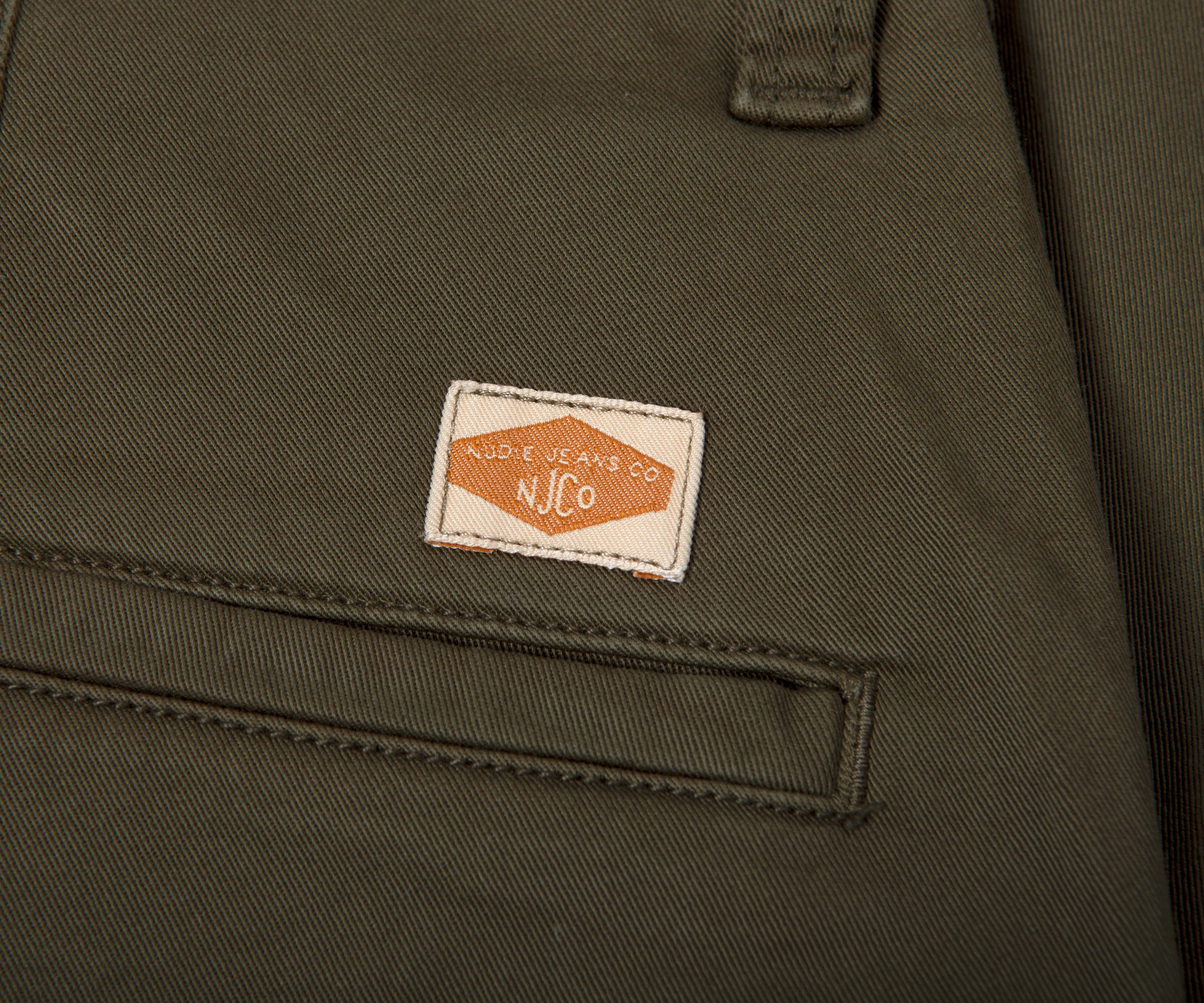 Nudie Easy Alvin Chino Olive - Image 3