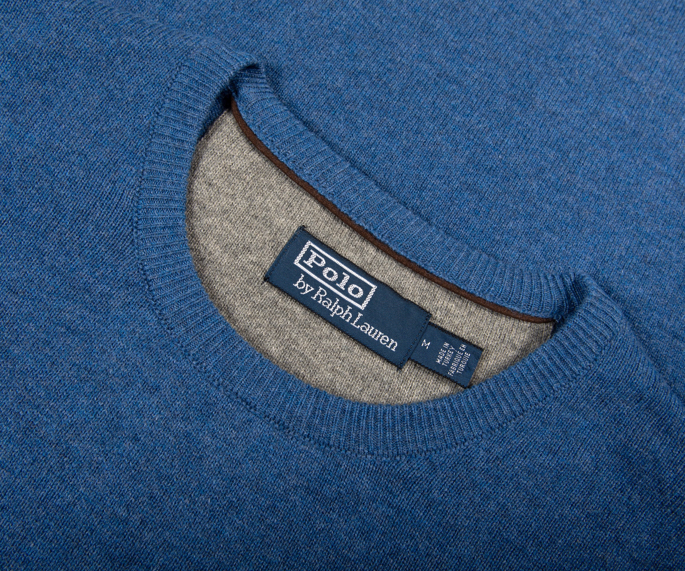 Polo Ralph Lauren  Classic Logo Crewneck Knit Blue Heather - Image 2