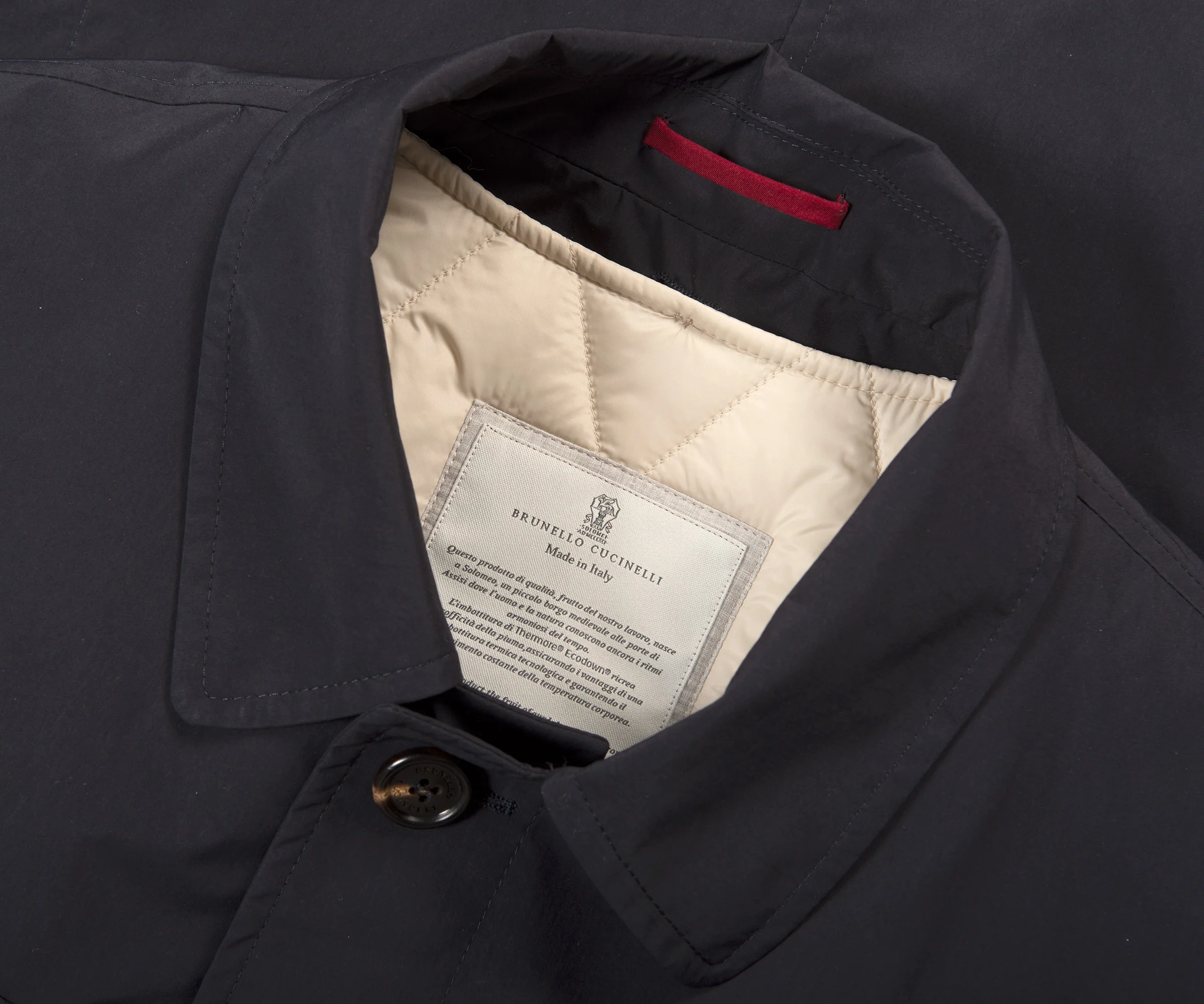 Brunello Cucinelli Field Jacket Overshirt Navy - Image 2