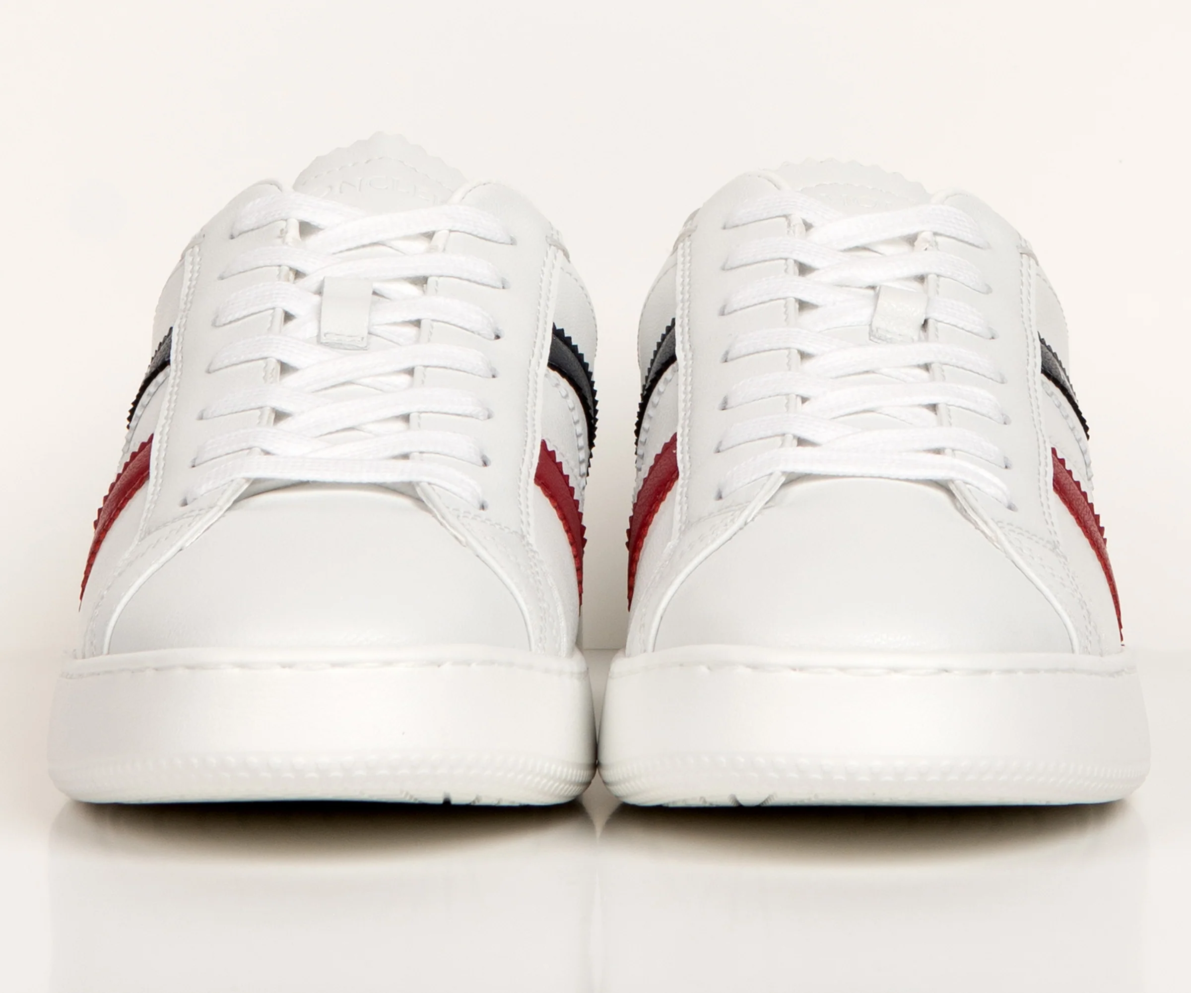 Moncler Monaco M Low Top Trainers White - Image 3