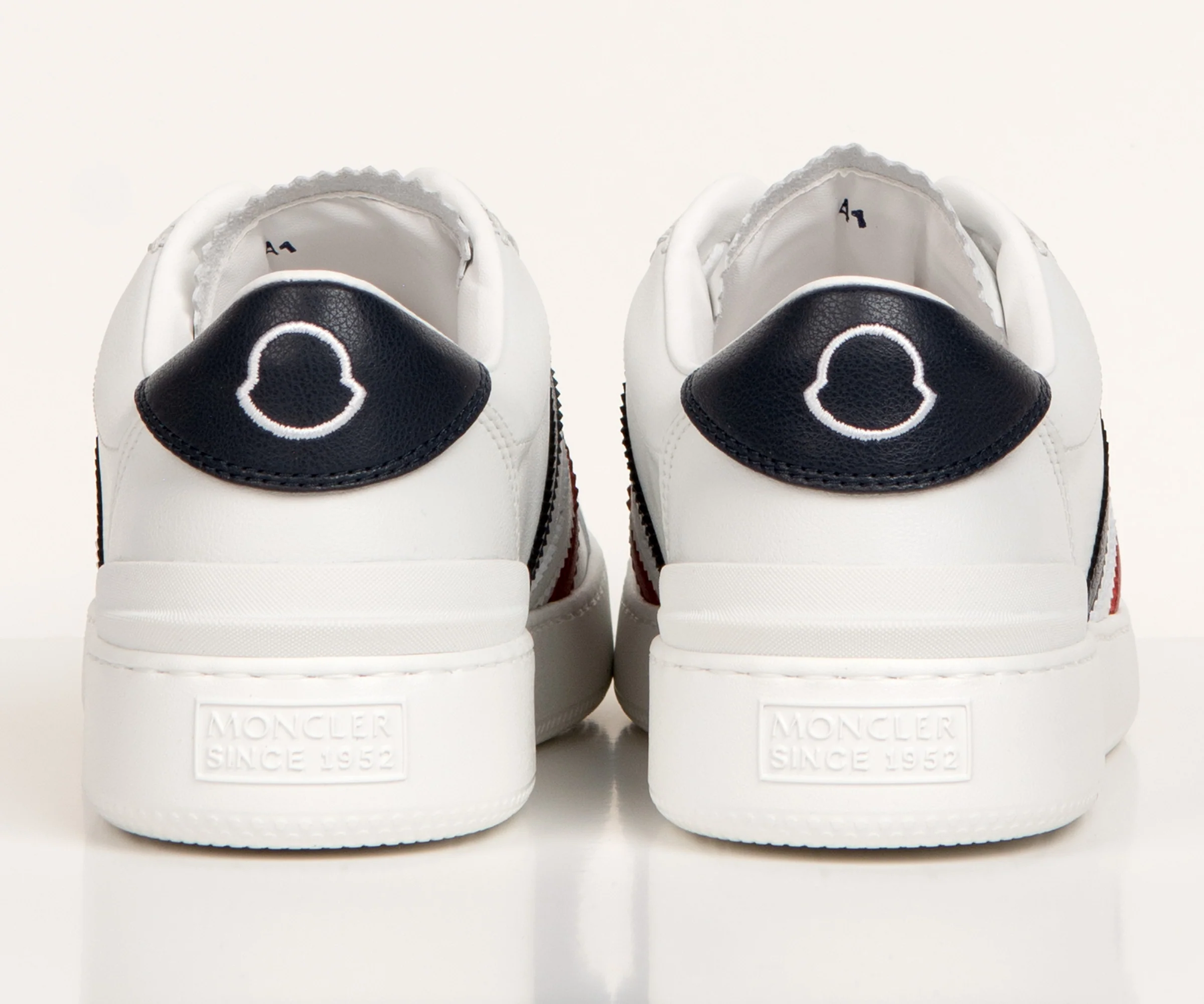 Moncler Monaco M Low Top Trainers White - Image 4