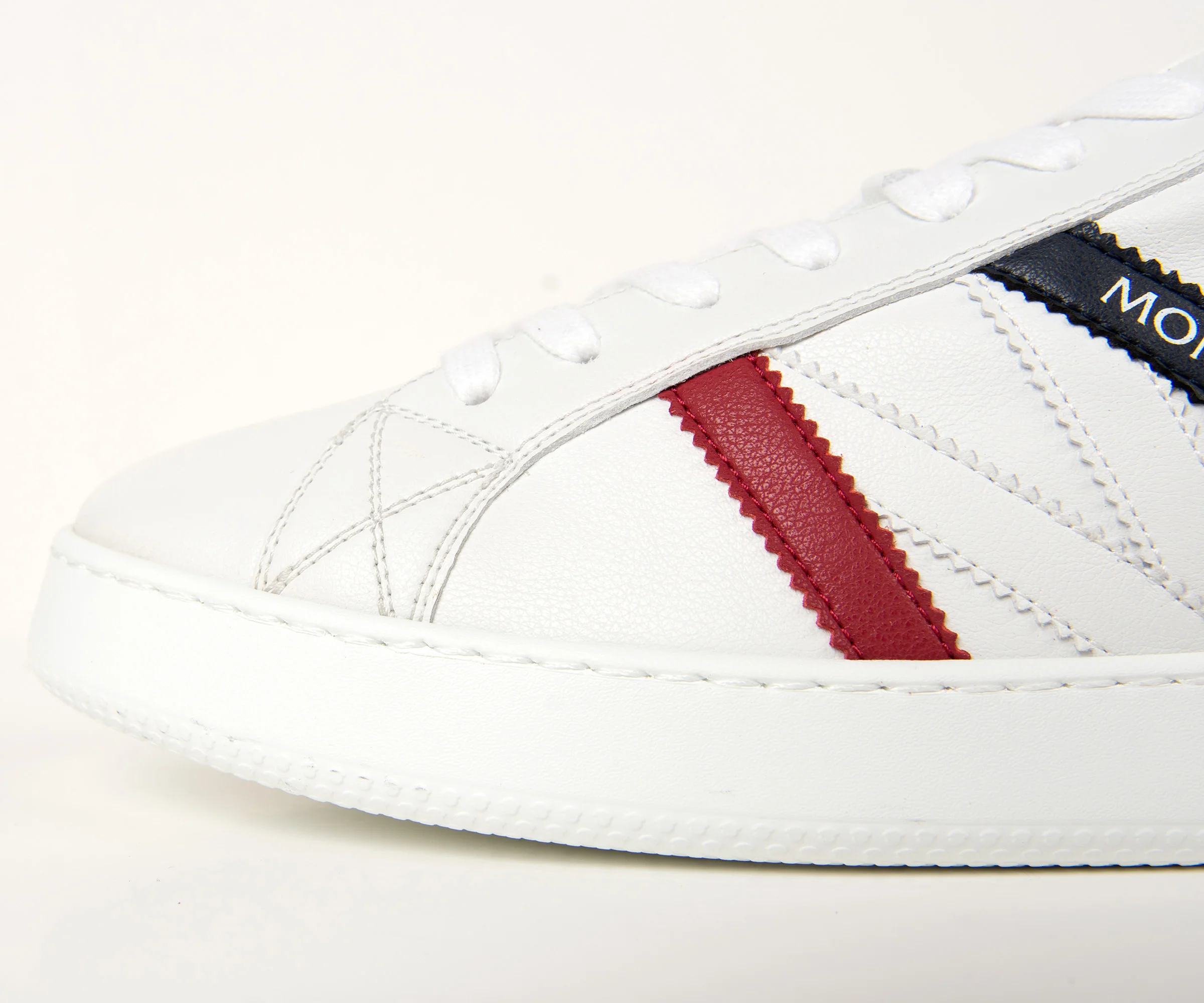 Moncler Monaco M Low Top Trainers White - Image 5
