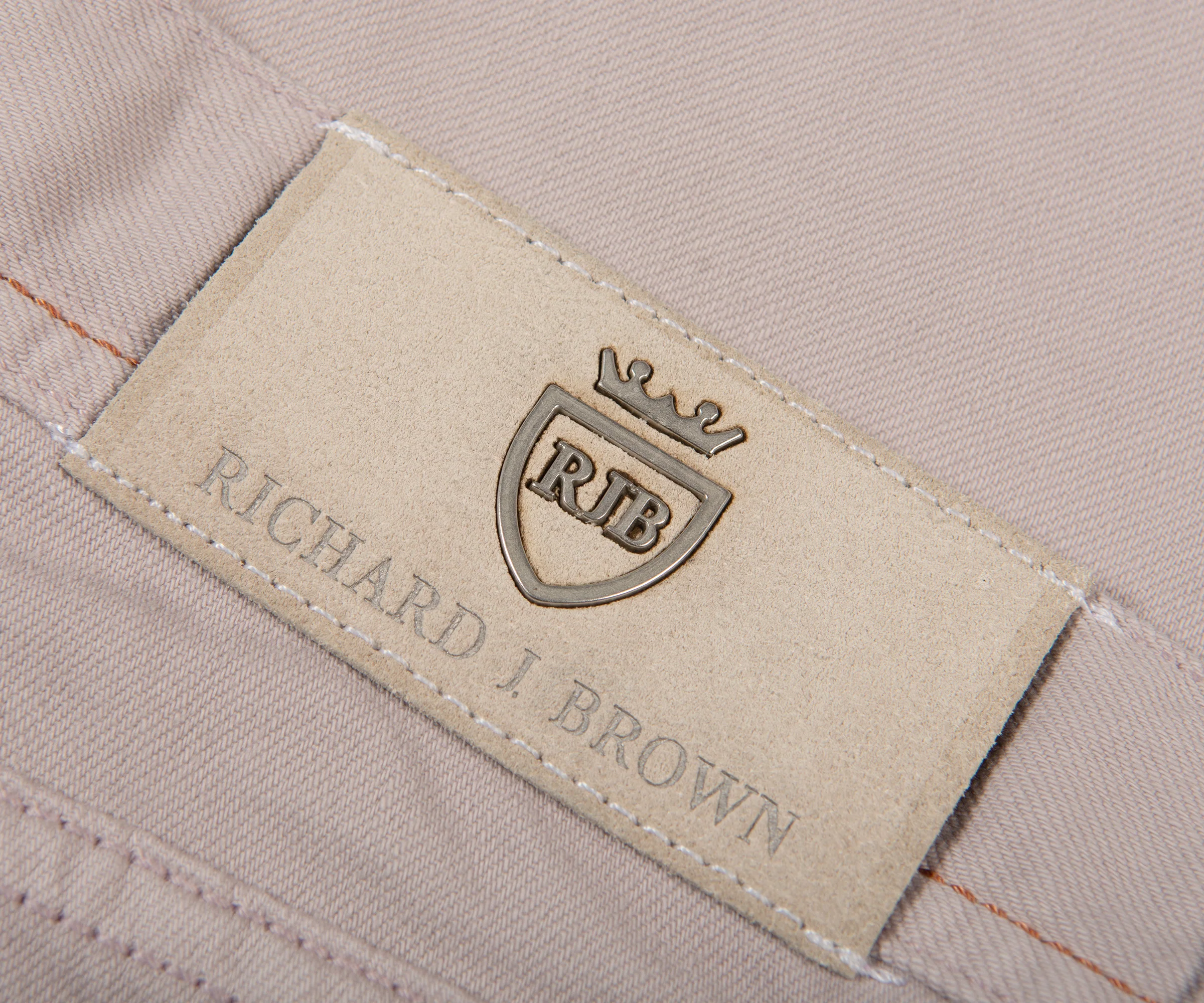 Richard J. Brown Tokyo Icon Daily Comfort Jeans Light Mauve - Image 3