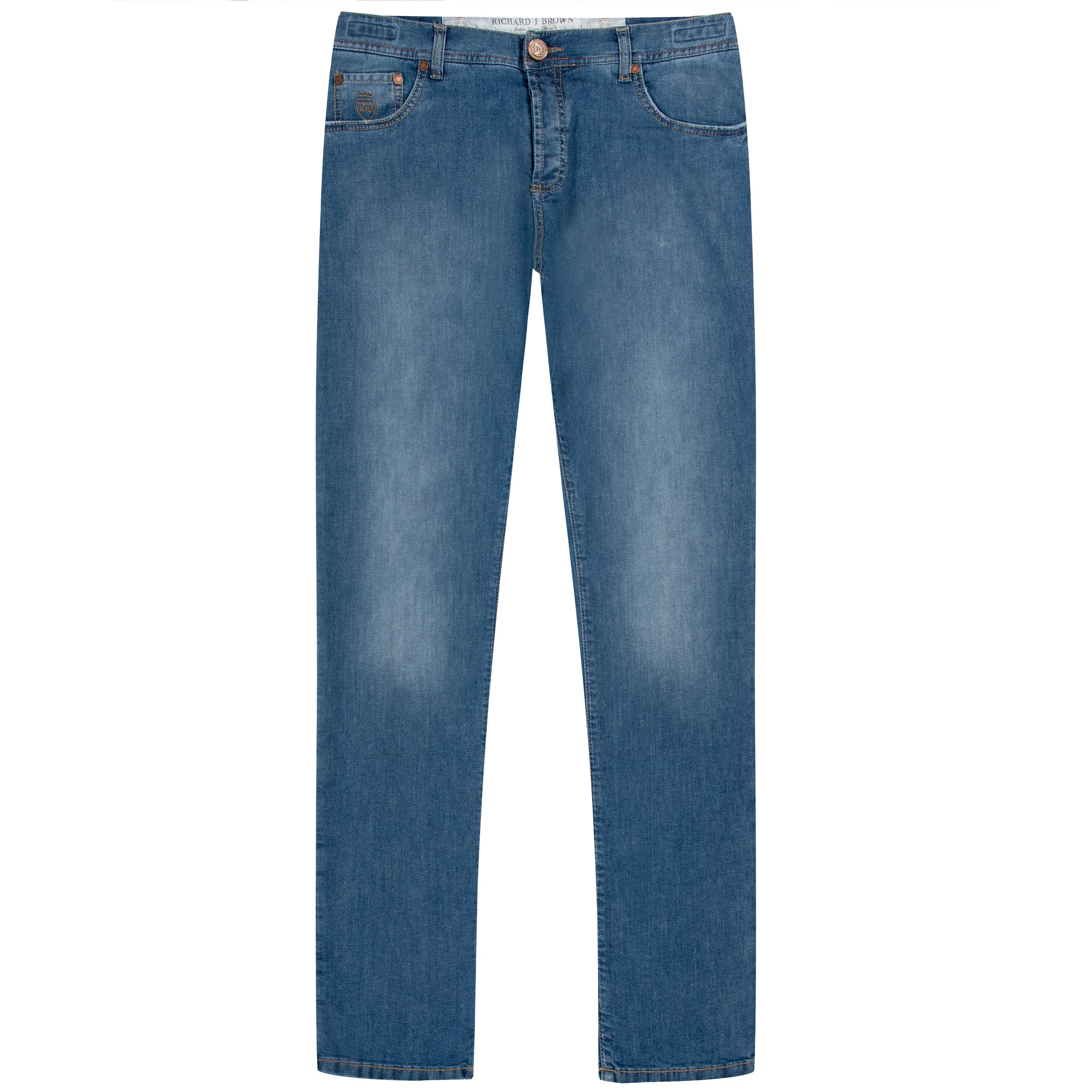 Richard J. Brown Tokyo Island Paradise Jeans Mid Wash