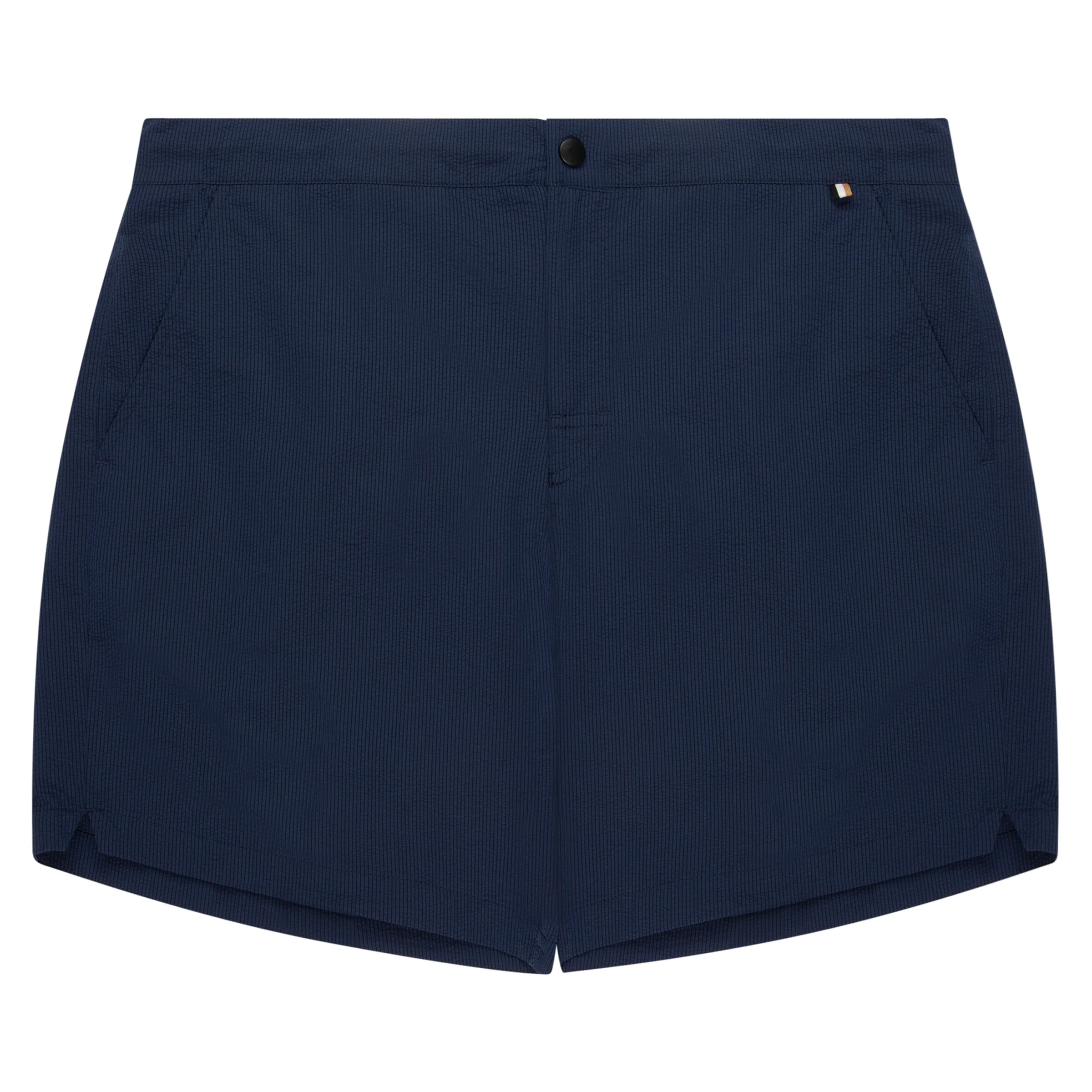 HUGO BOSS Shore Plain Swim Shorts Navy