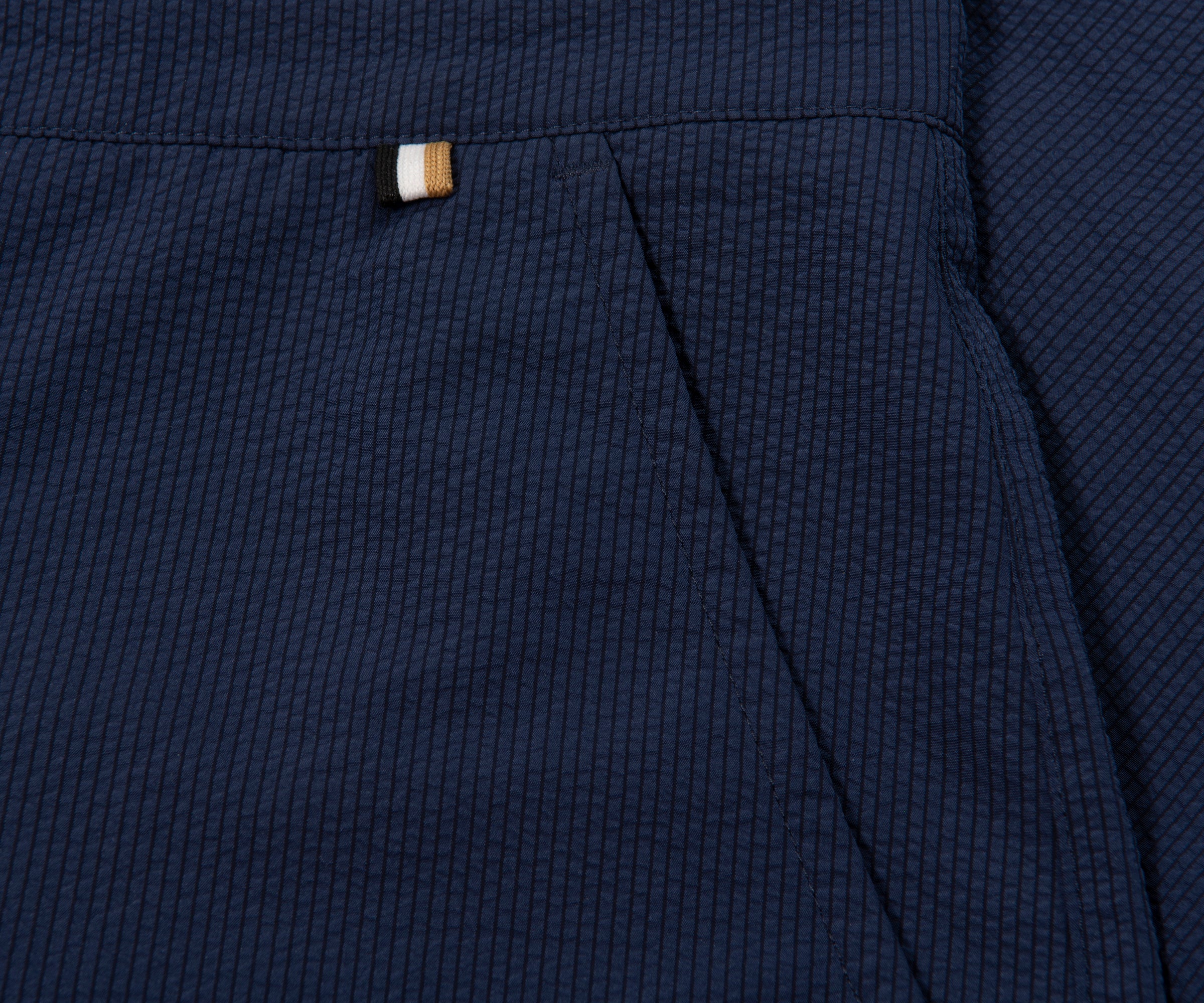 HUGO BOSS Shore Plain Swim Shorts Navy - Image 4