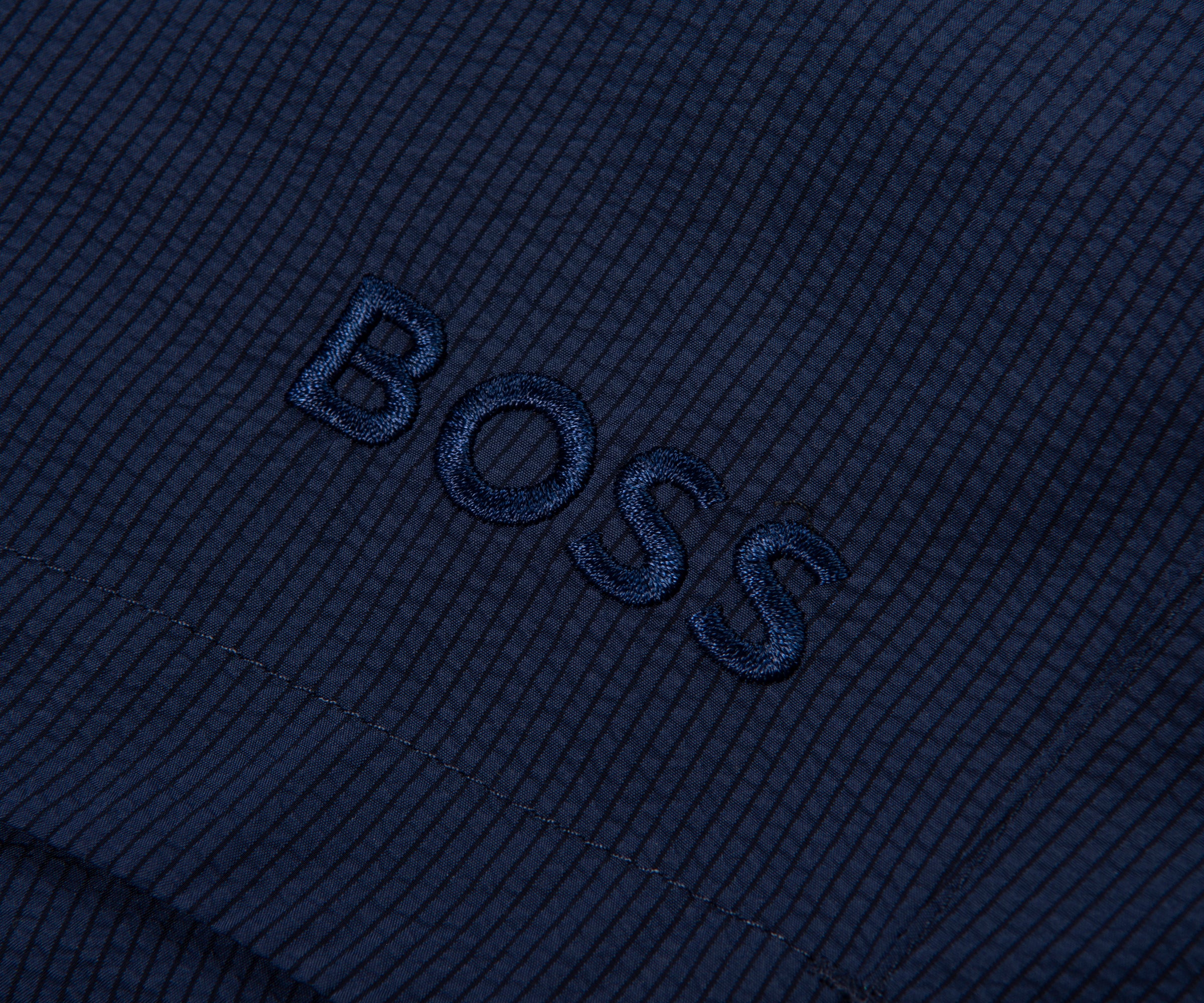 HUGO BOSS Shore Plain Swim Shorts Navy - Image 5