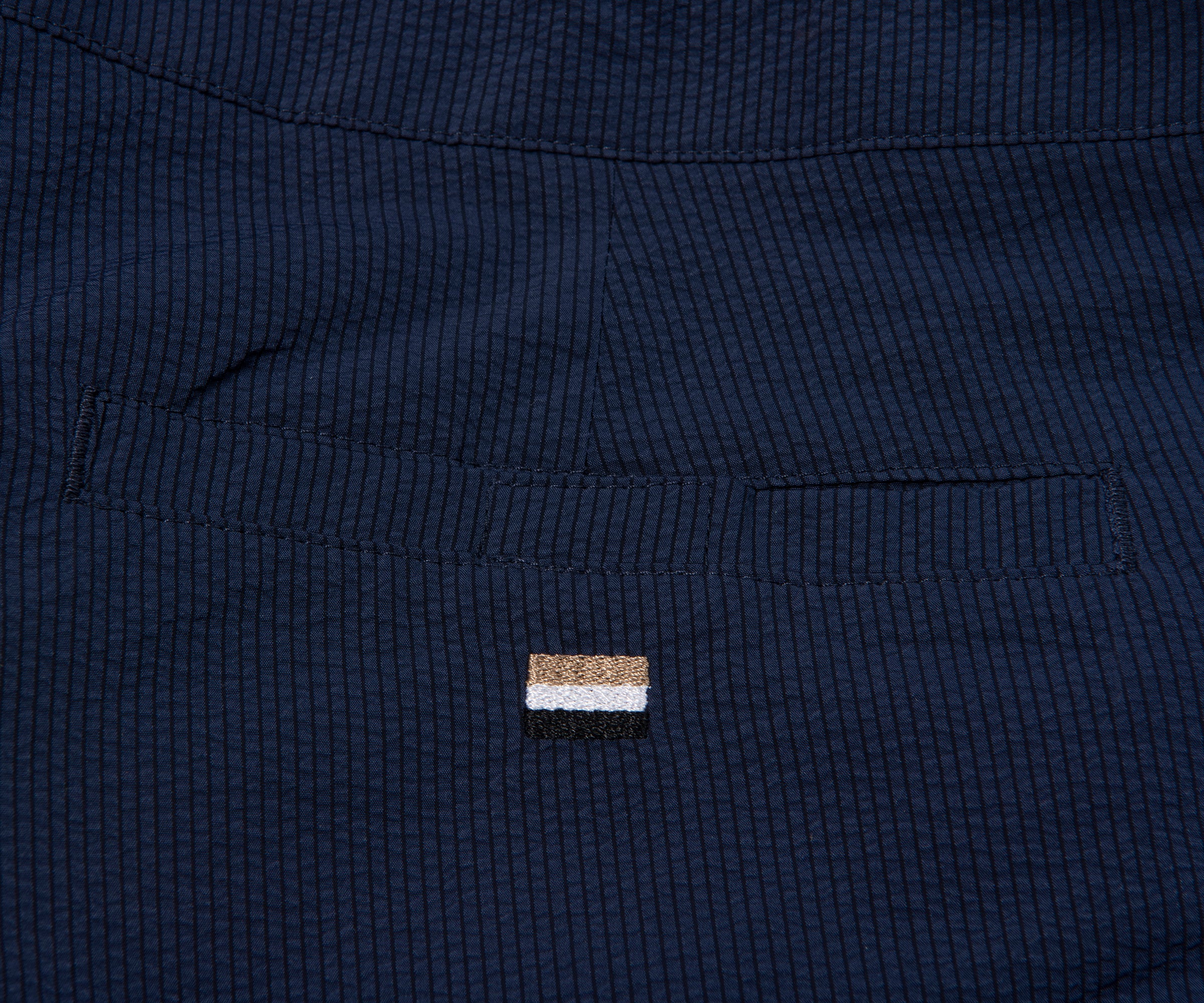 HUGO BOSS Shore Plain Swim Shorts Navy - Image 6