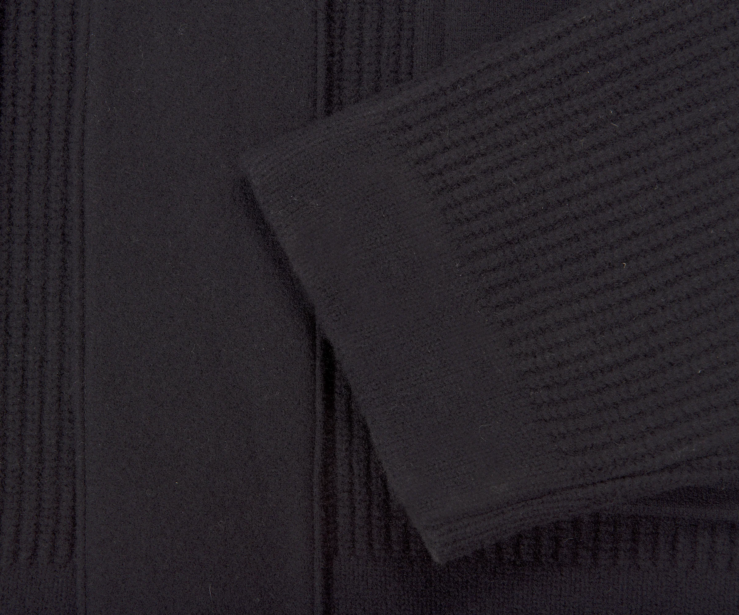 Thom Browne Duffle Knitted Cardigan Jacket Navy - Image 3