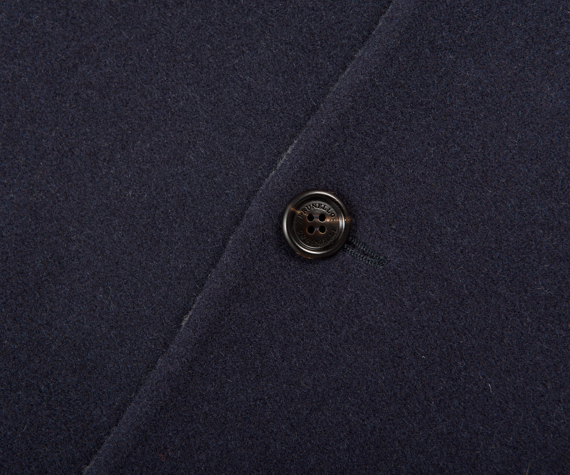 Brunello Cucinelli Reversible Cashmere Blazer Jacket Navy/Grey - Image 4