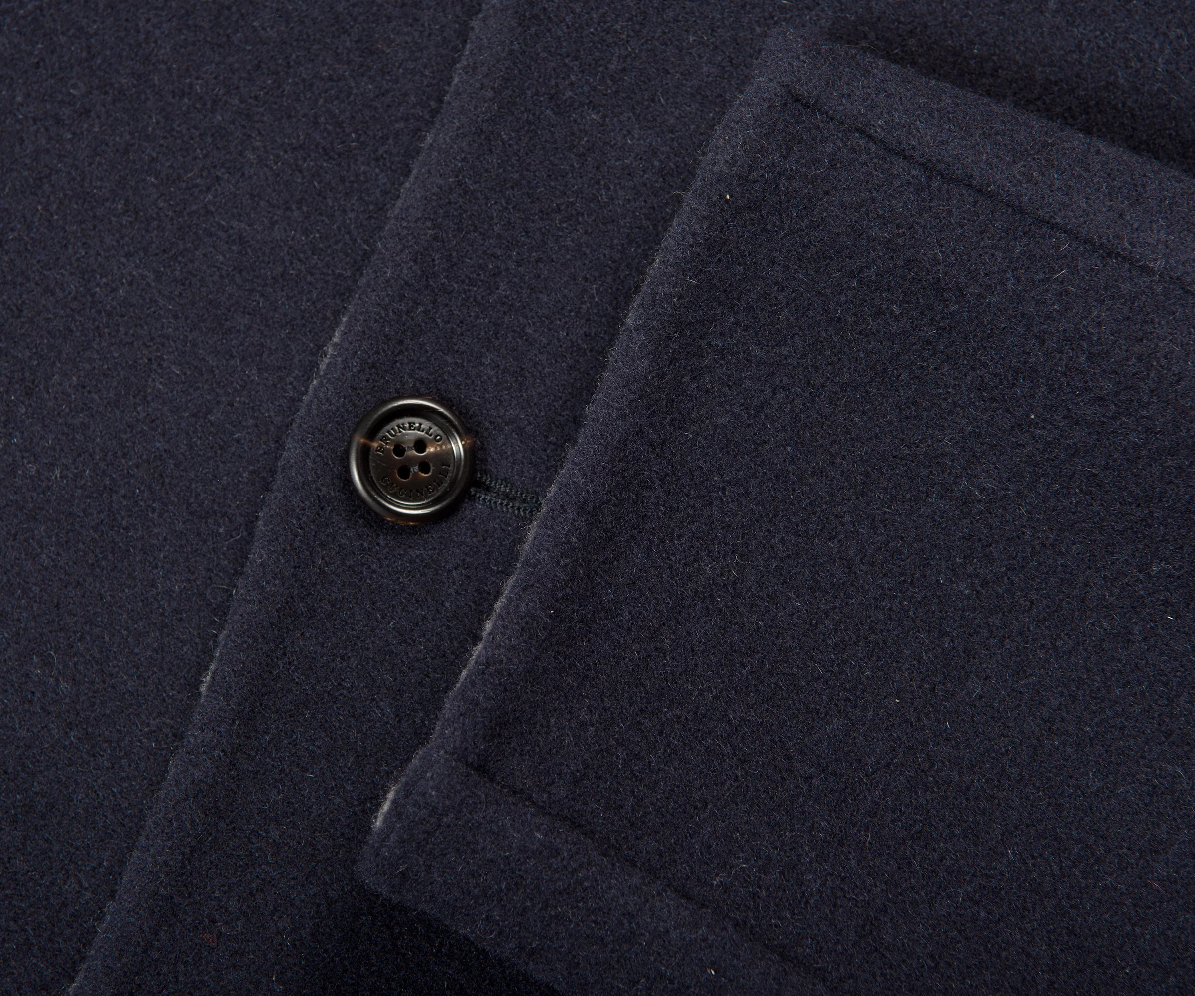 Brunello Cucinelli Reversible Cashmere Blazer Jacket Navy/Grey - Image 5