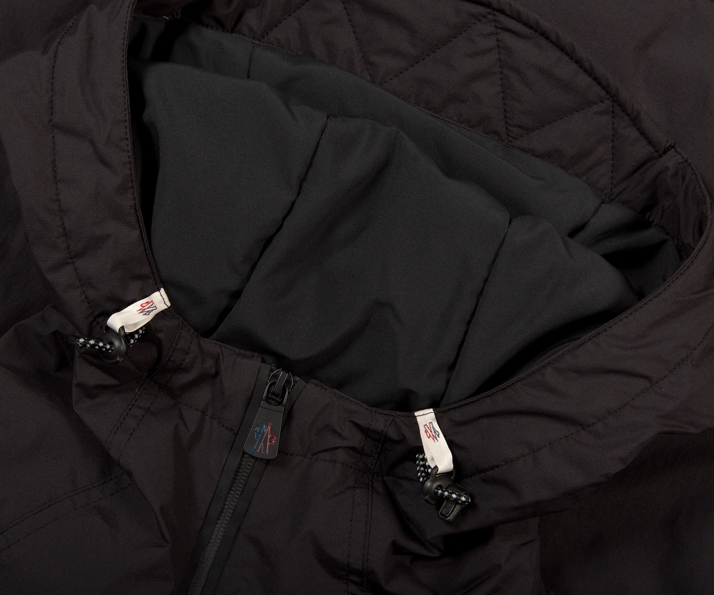 Moncler Grenoble Foret Hooded Jacket Black - Image 2