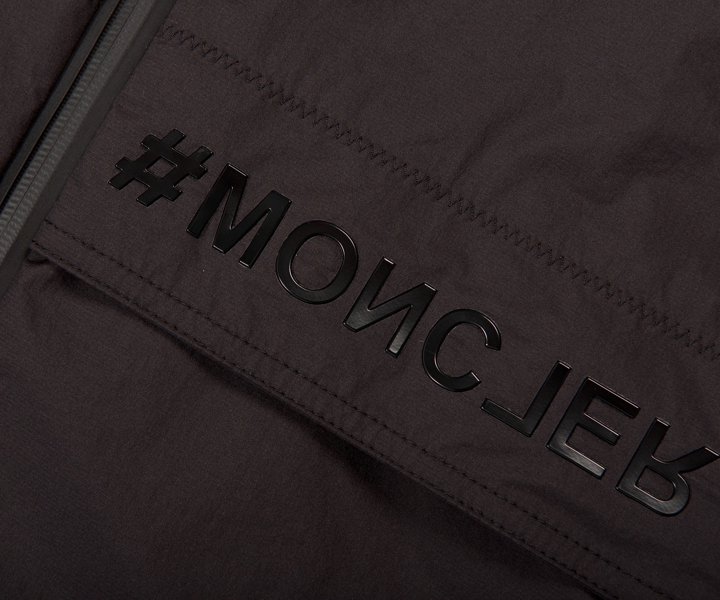 Moncler Grenoble Foret Hooded Jacket Black - Image 3