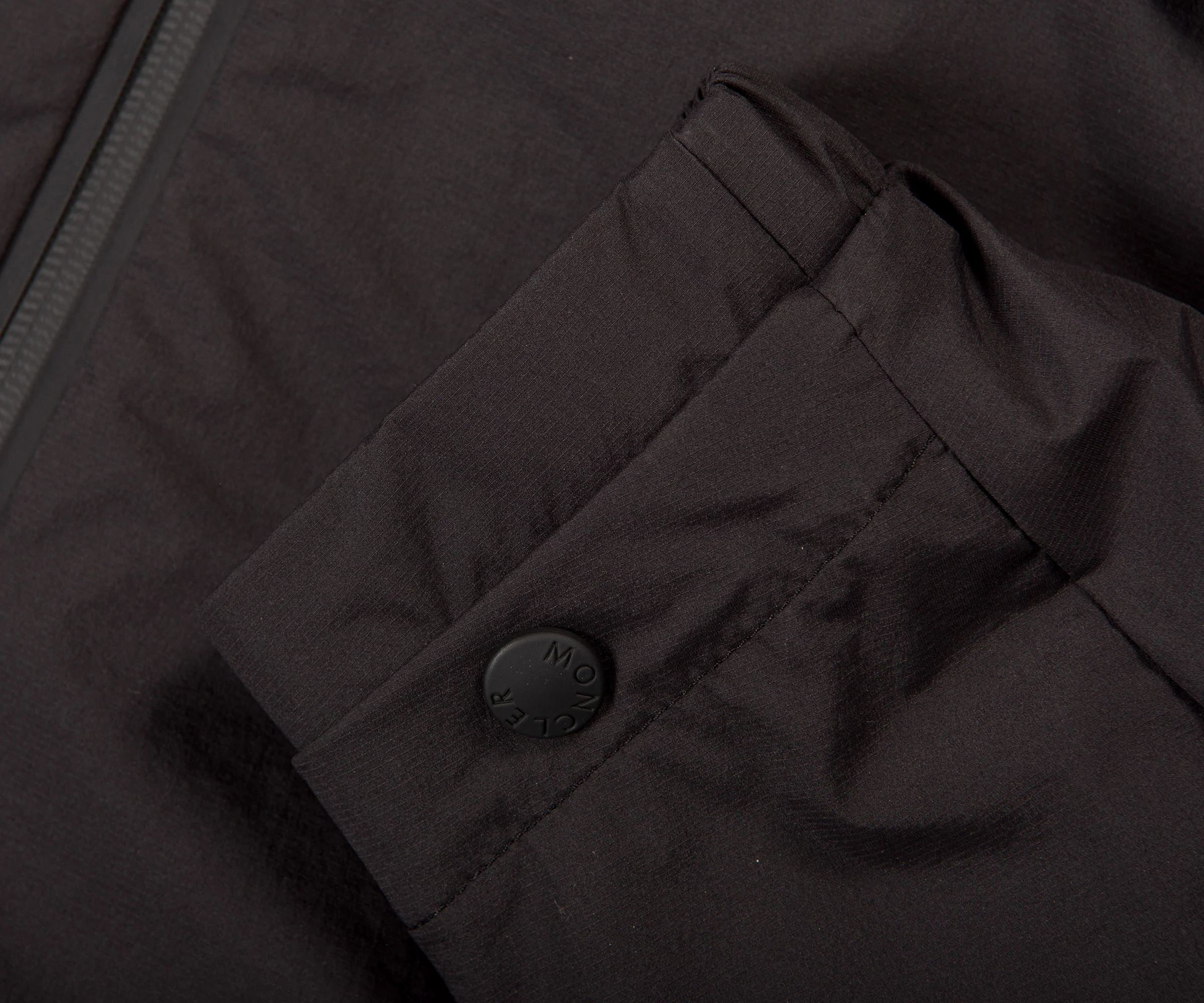 Moncler Grenoble Foret Hooded Jacket Black - Image 5