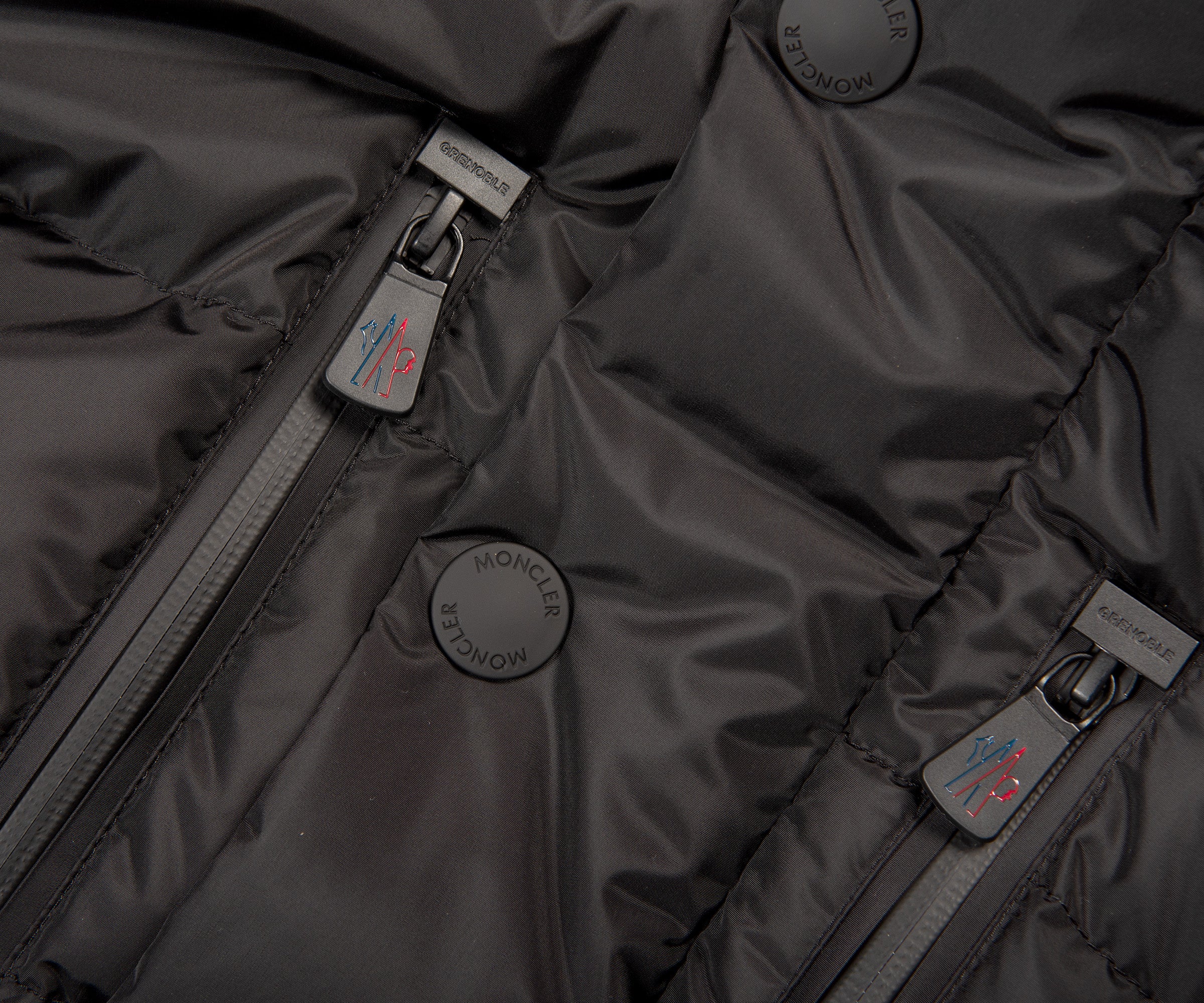 Moncler Grenoble Rodenberg Short Down Jacket Black - Image 3