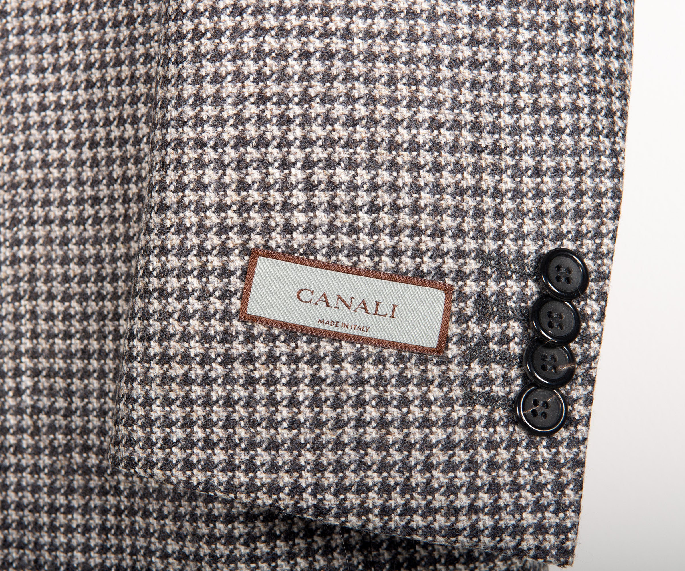 Canali Kei Puppy Tooth Blazer Multi - Image 3