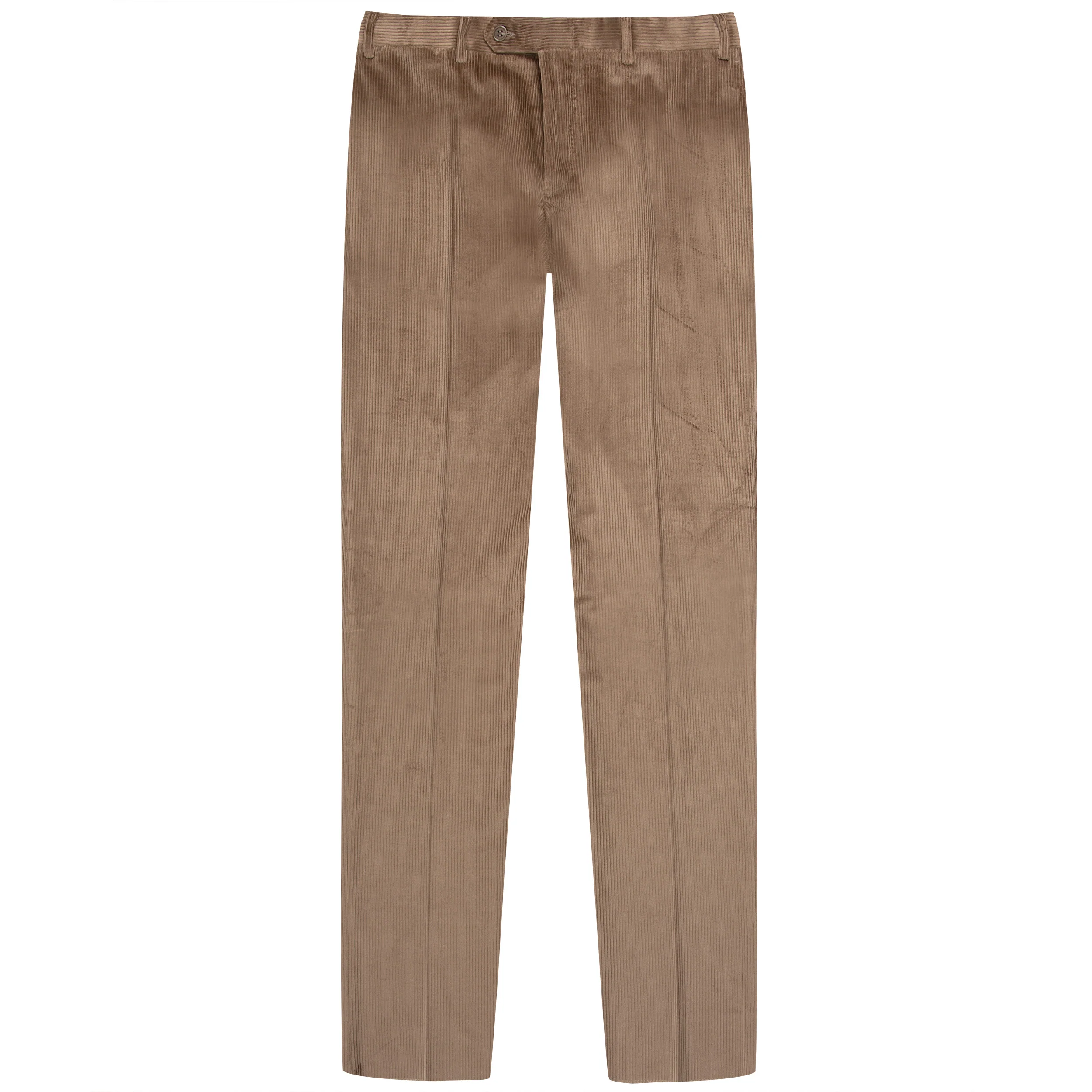 Canali Corduroy Stretch Trousers Mink