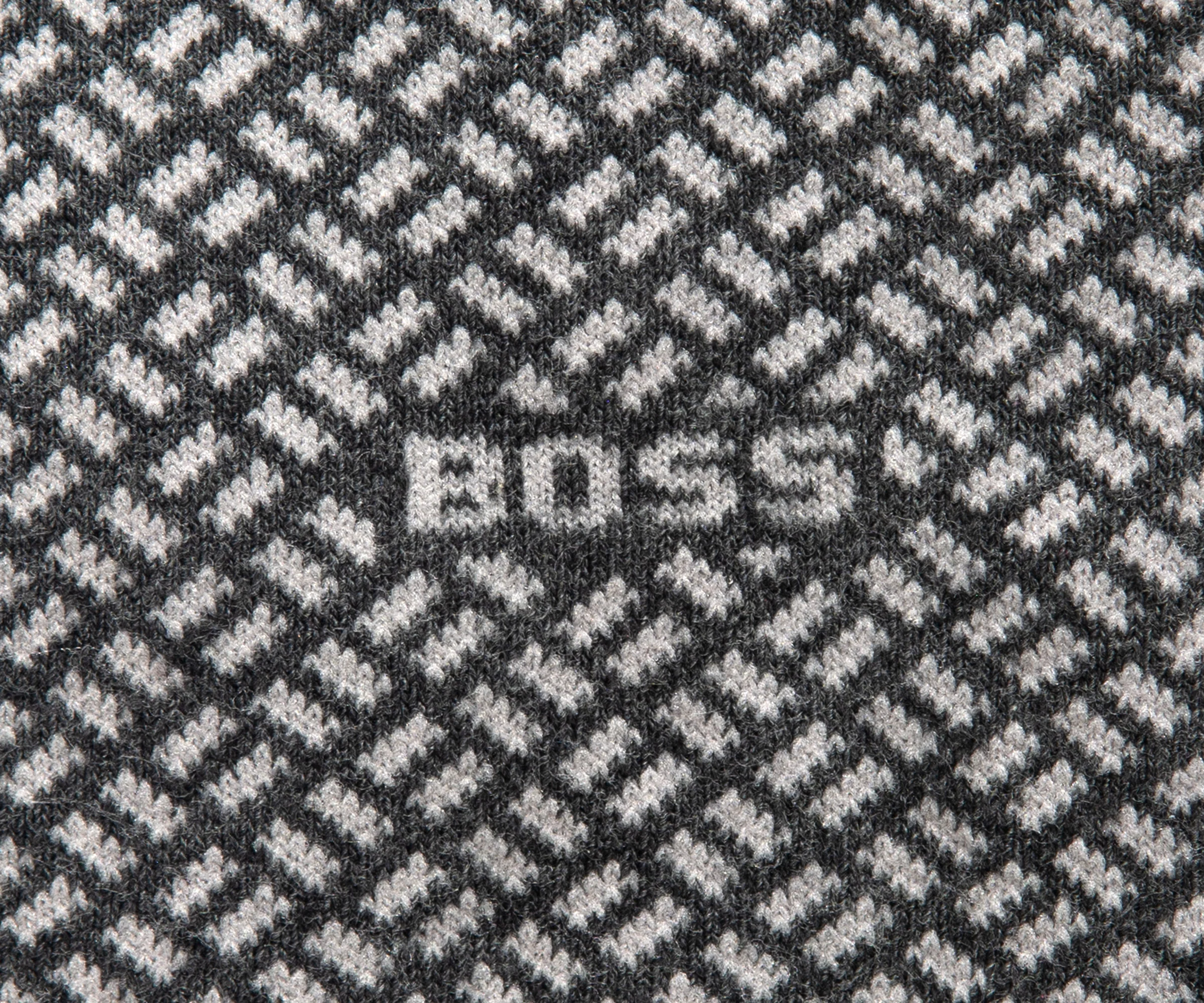 HUGO BOSS 2P Mini Cube Print Socks Grey - Image 2