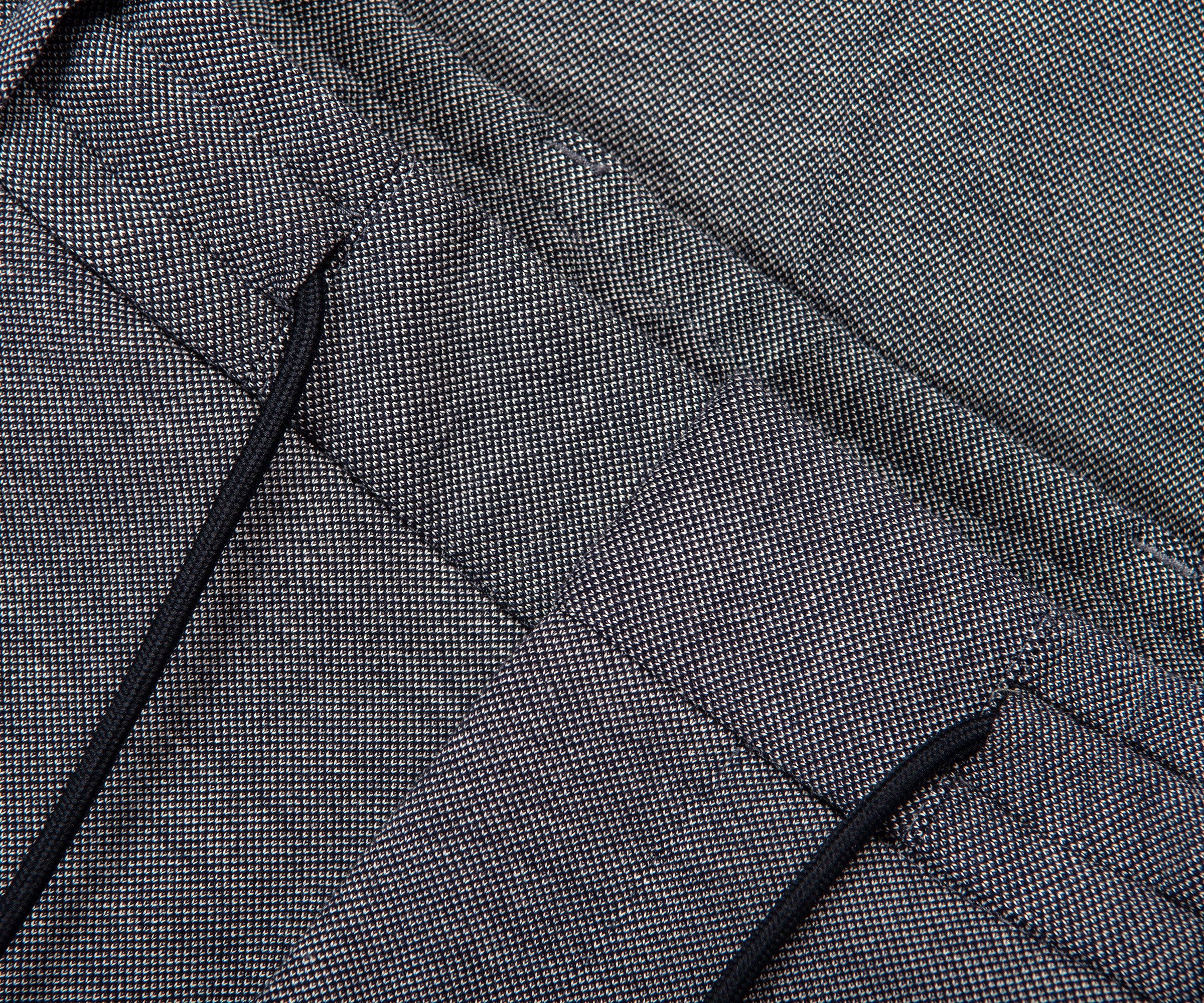 BOSS L-Heston Cashmere Mix Drawstring Suit Grey - Image 5