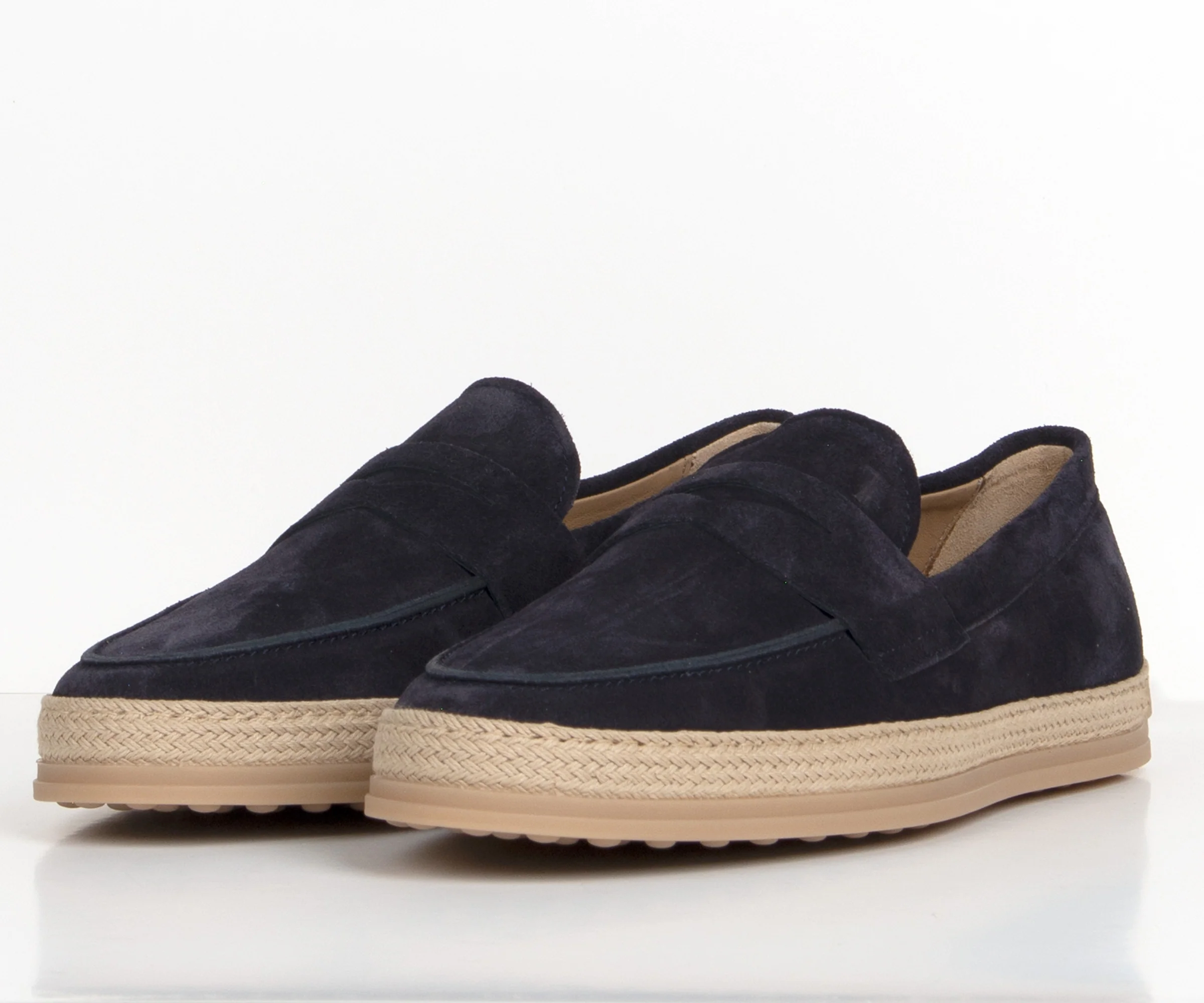 Tods Slip On Espadrille Navy - Image 3