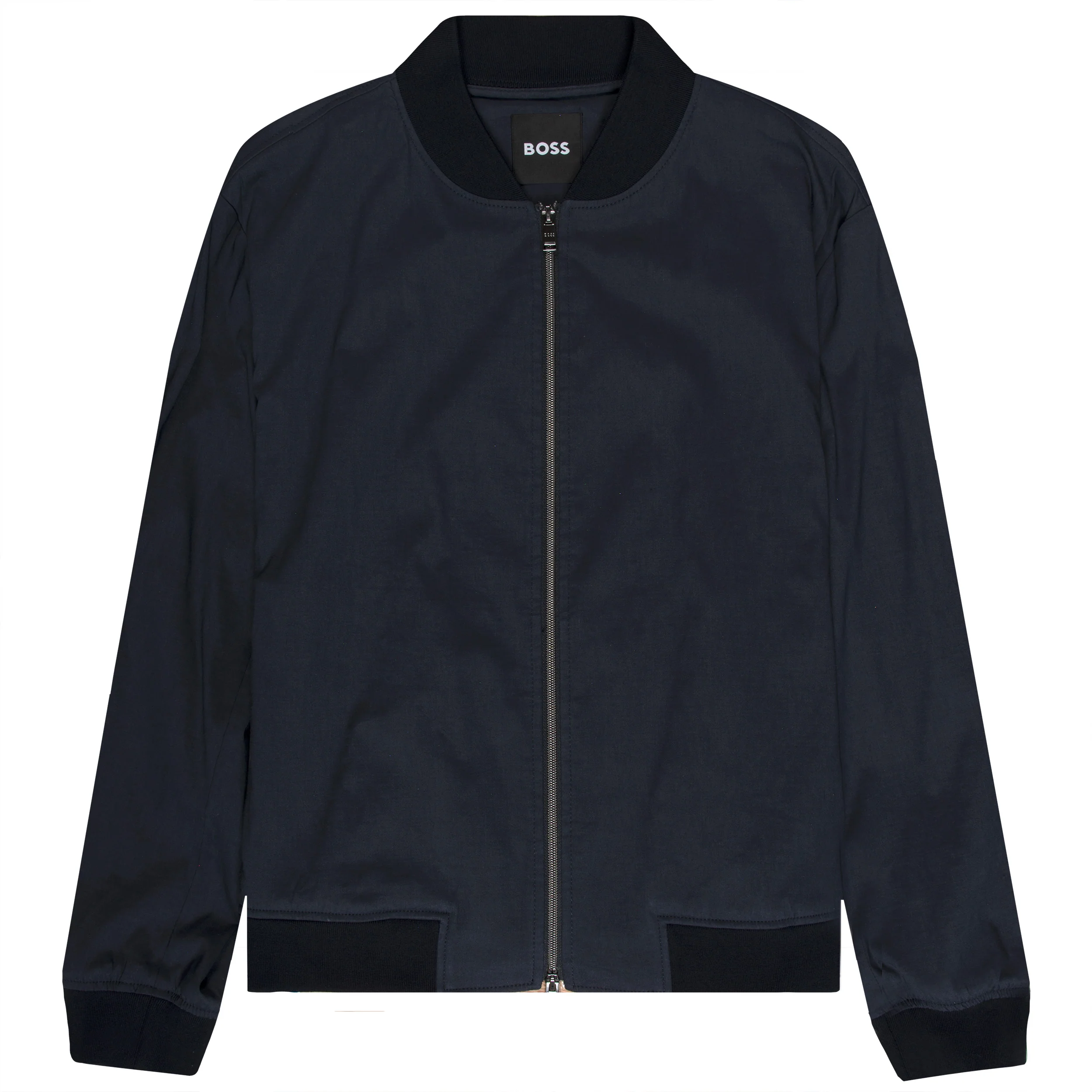 HUGO BOSS P-Hanry Nylon Bomber Jacket Navy