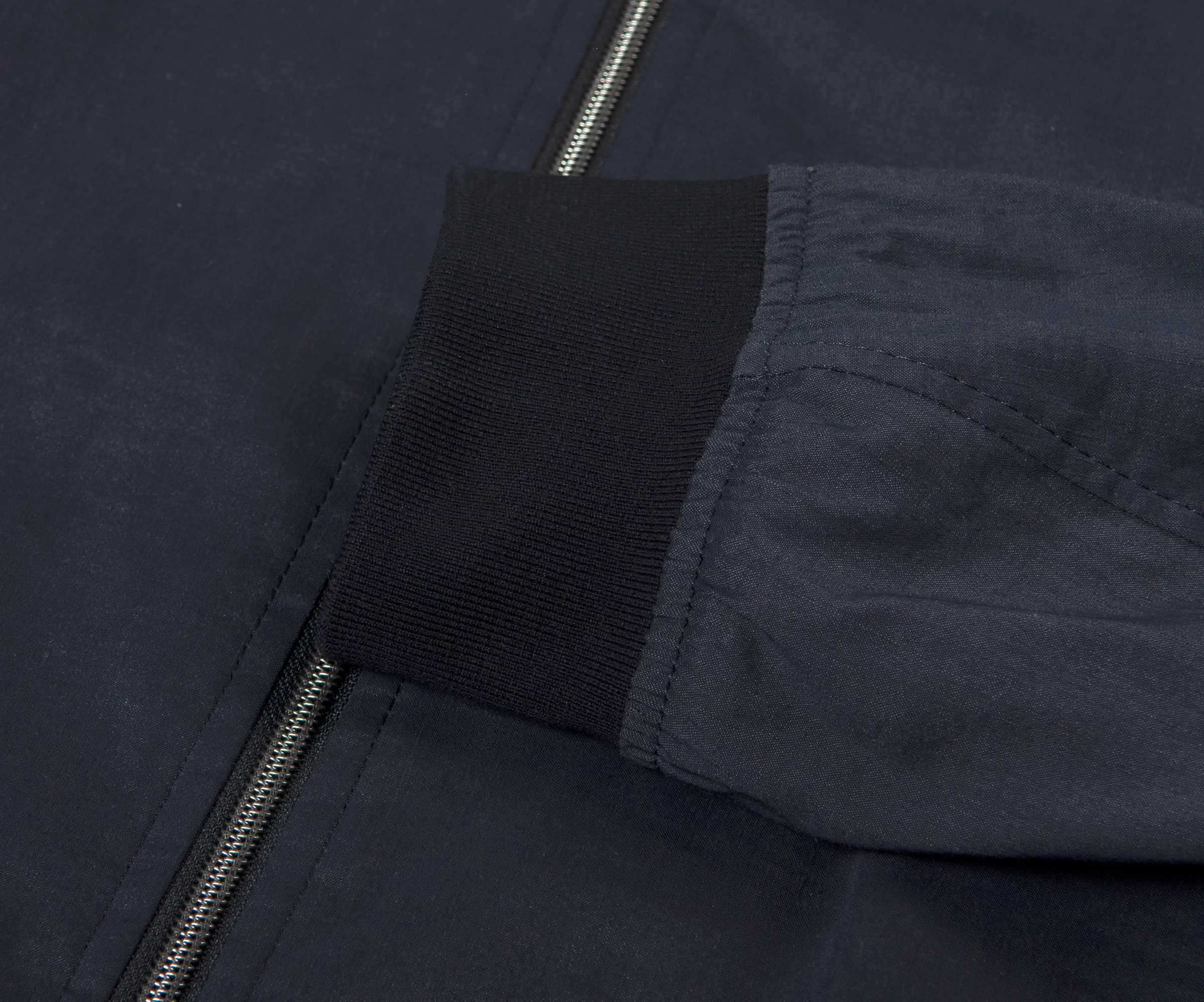 HUGO BOSS P-Hanry Nylon Bomber Jacket Navy - Image 3
