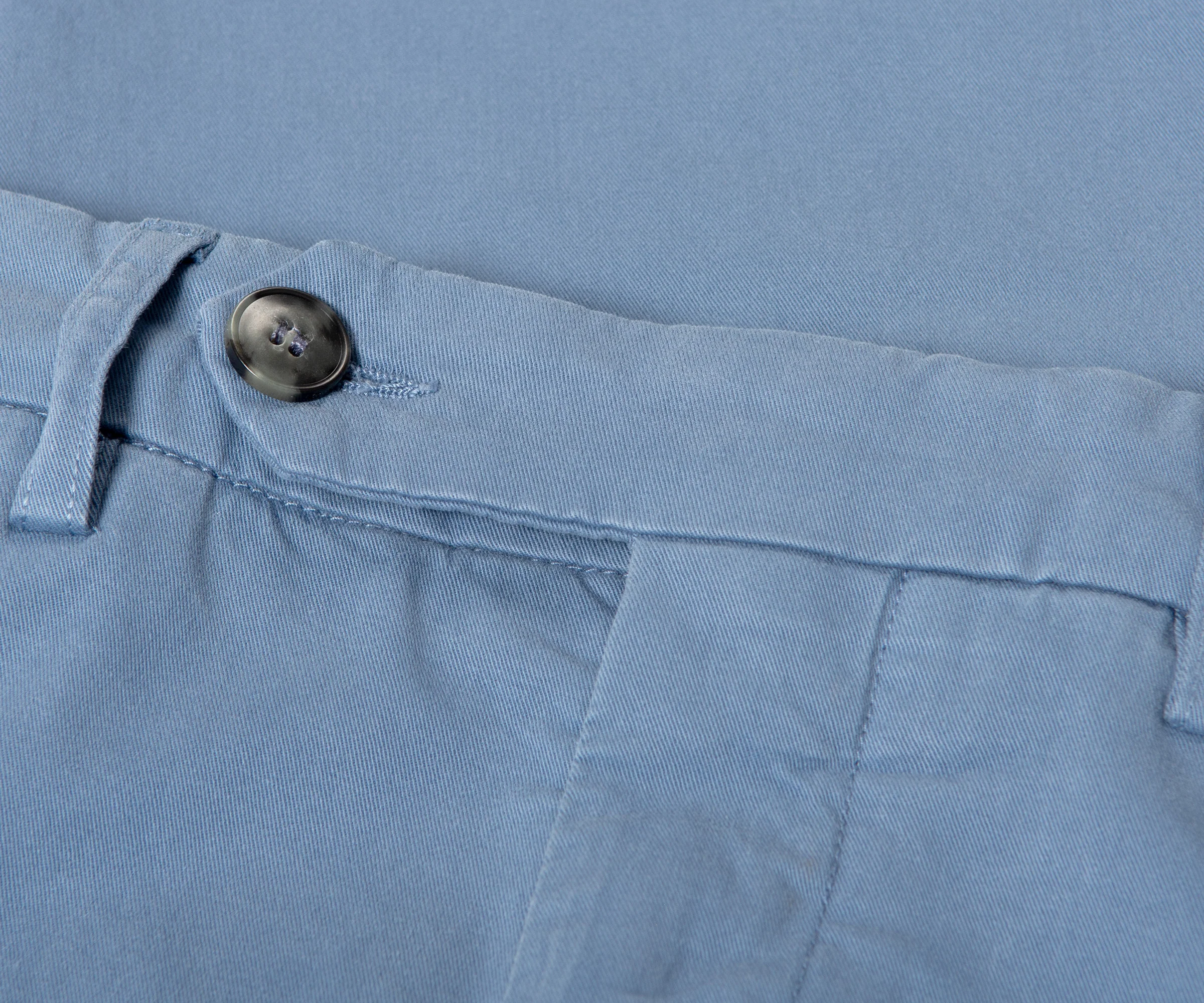 Canali Cotton Chinos Blue - Image 2