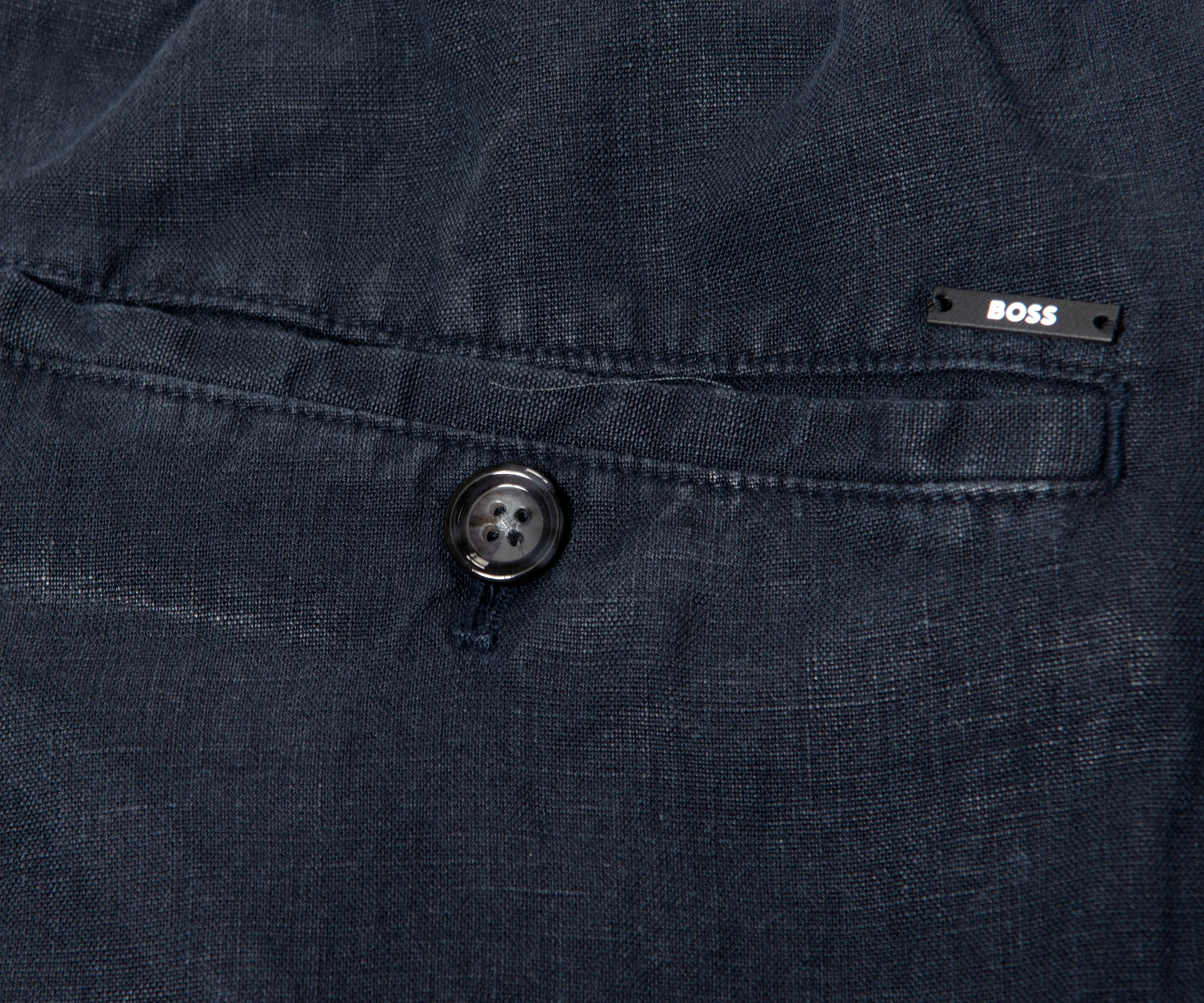 HUGO BOSS C-Genius Drawstring Trouser Navy - Image 3