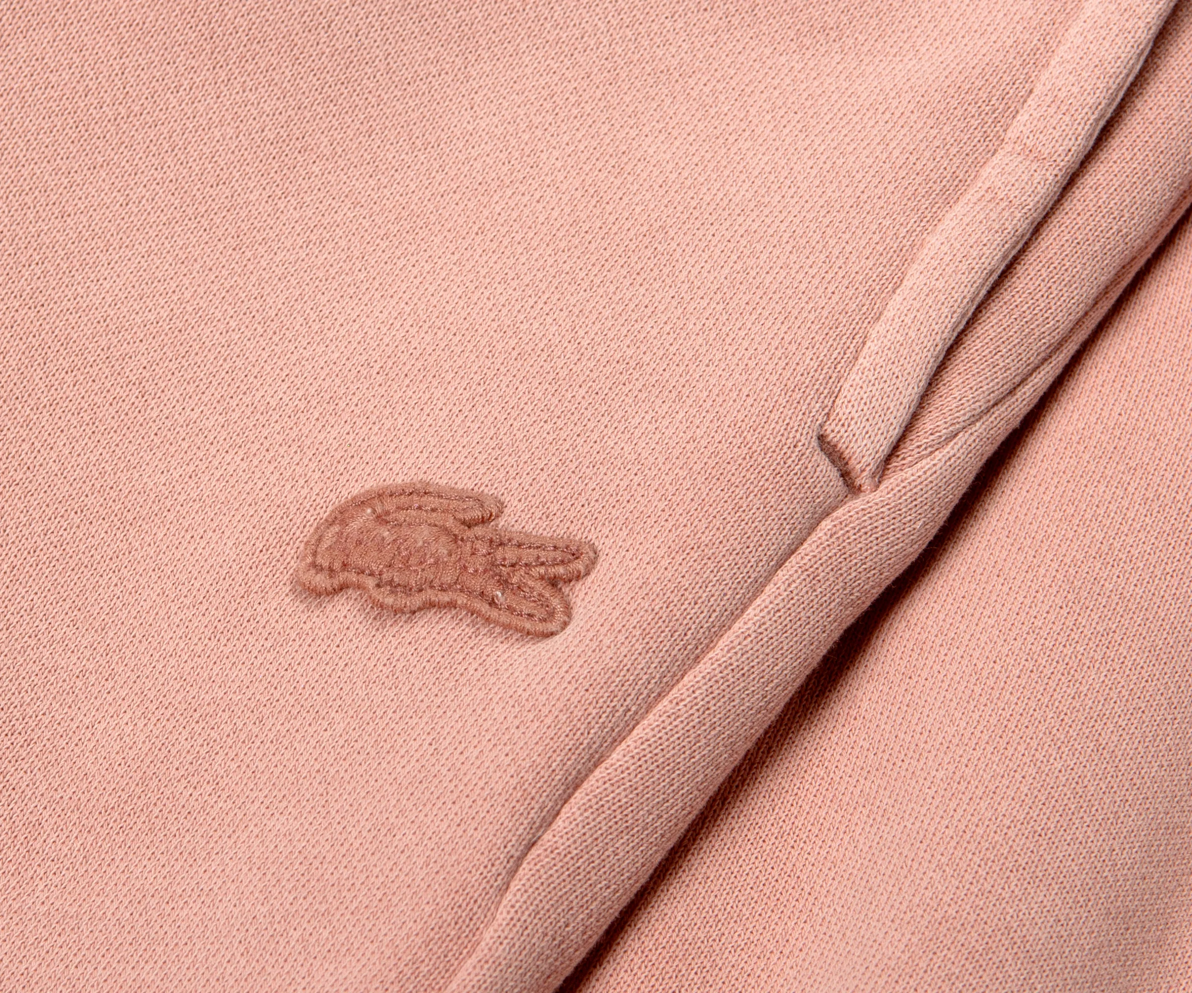 Lacoste Washed Joggers Pink - Image 3