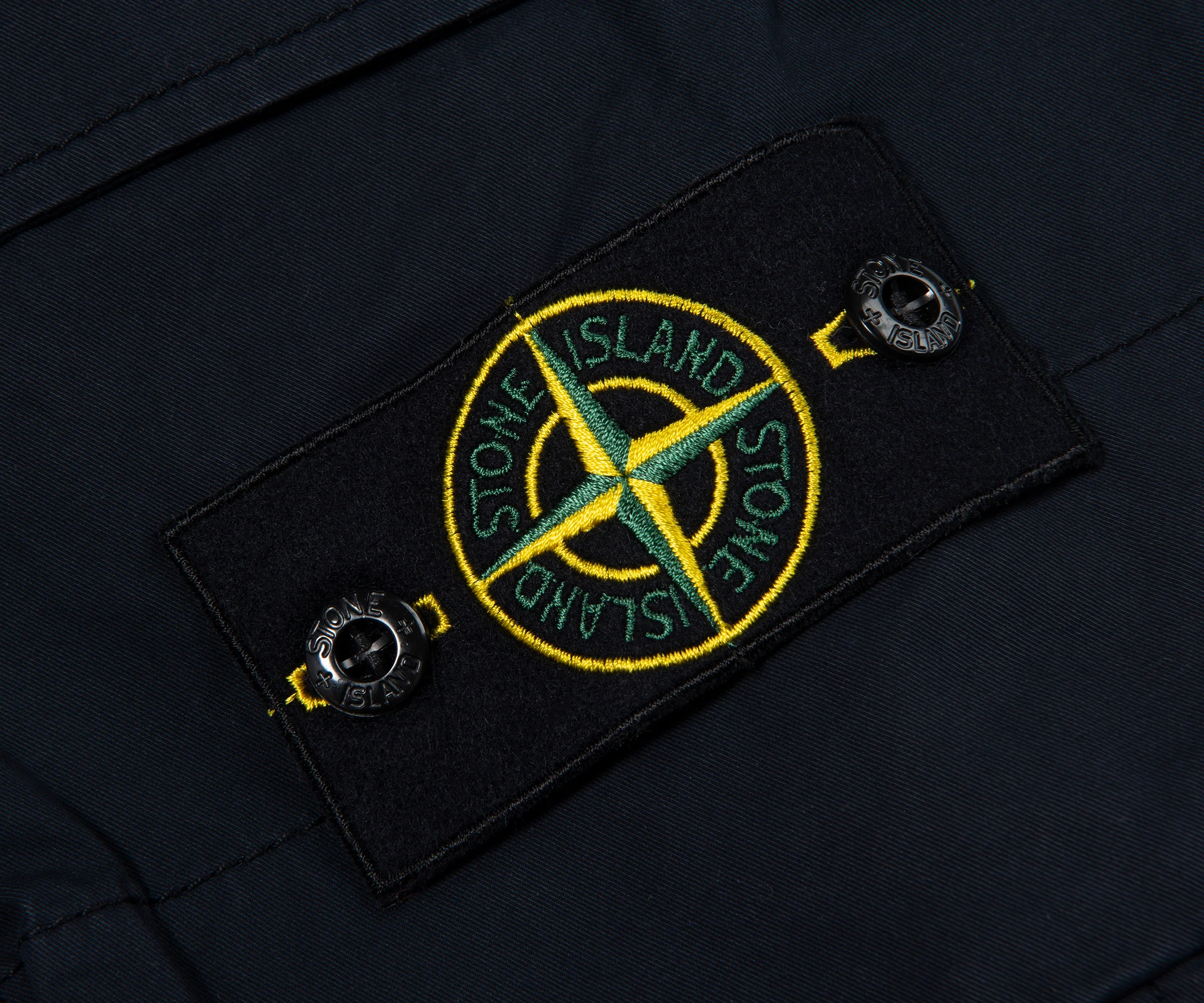 Stone Island Bermuda Cargo Shorts Navy - Image 4