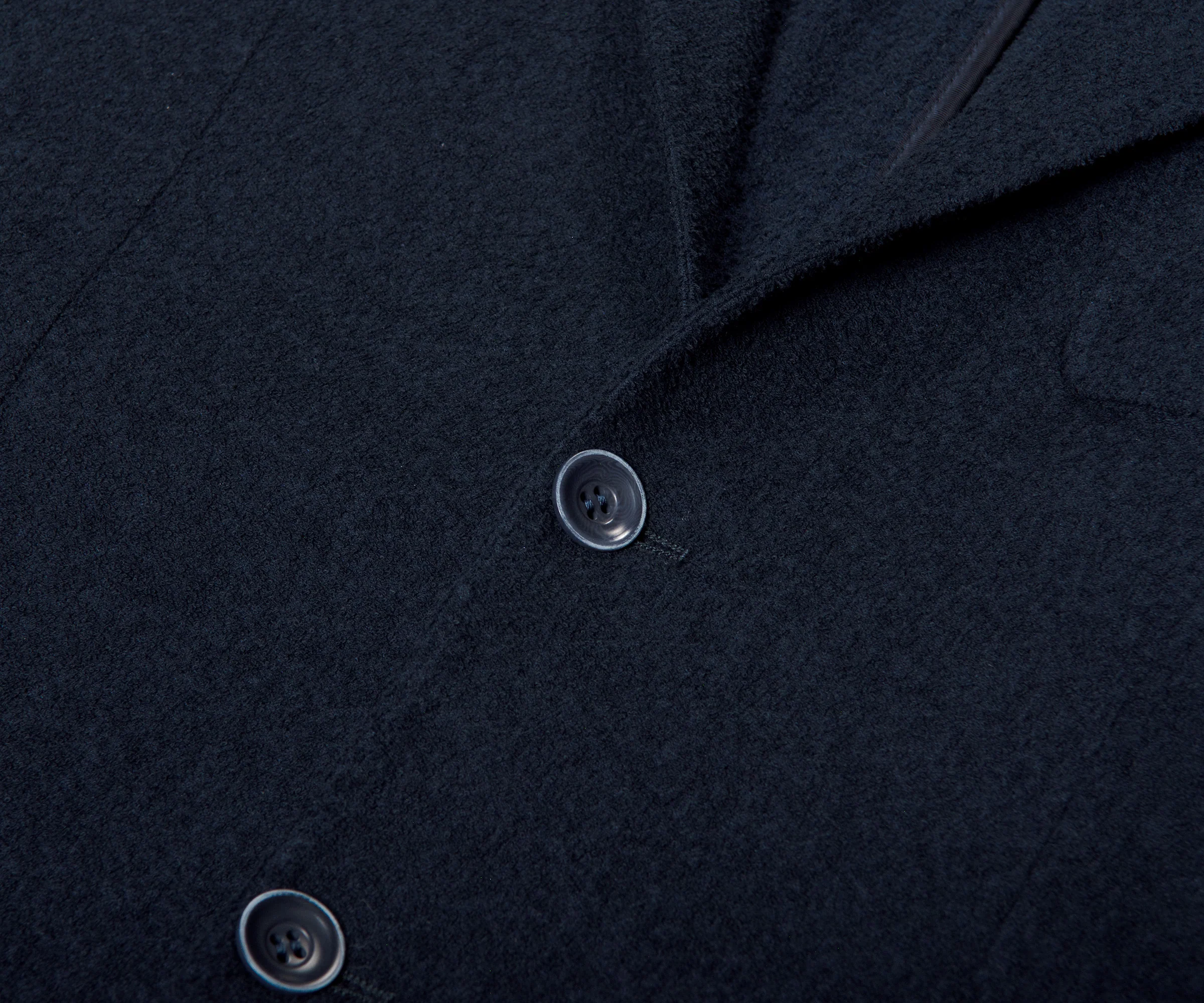 Canali Boucle unconstructed Blazer Navy - Image 2