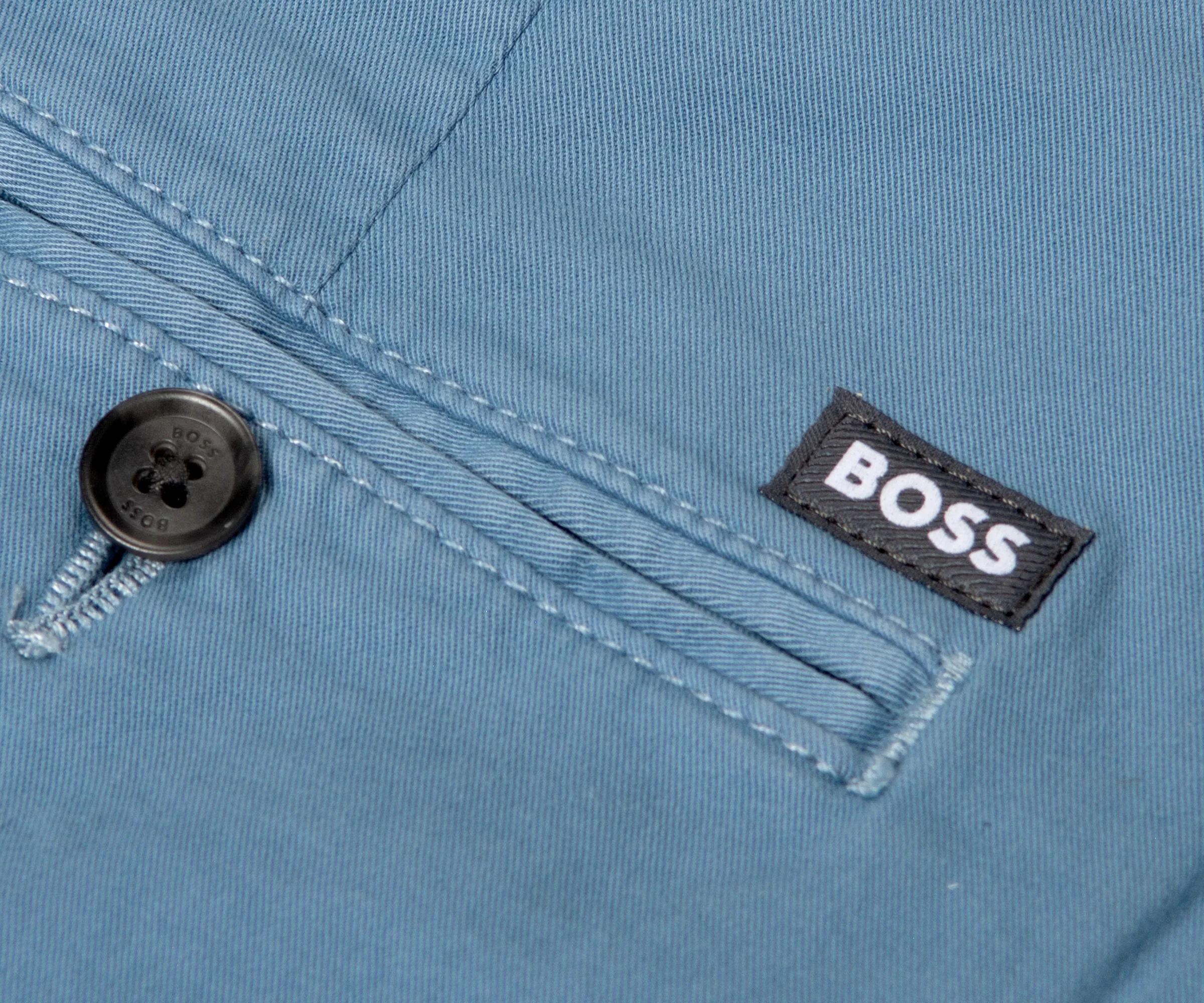 HUGO BOSS Slice Chino Short Light Blue - Image 3