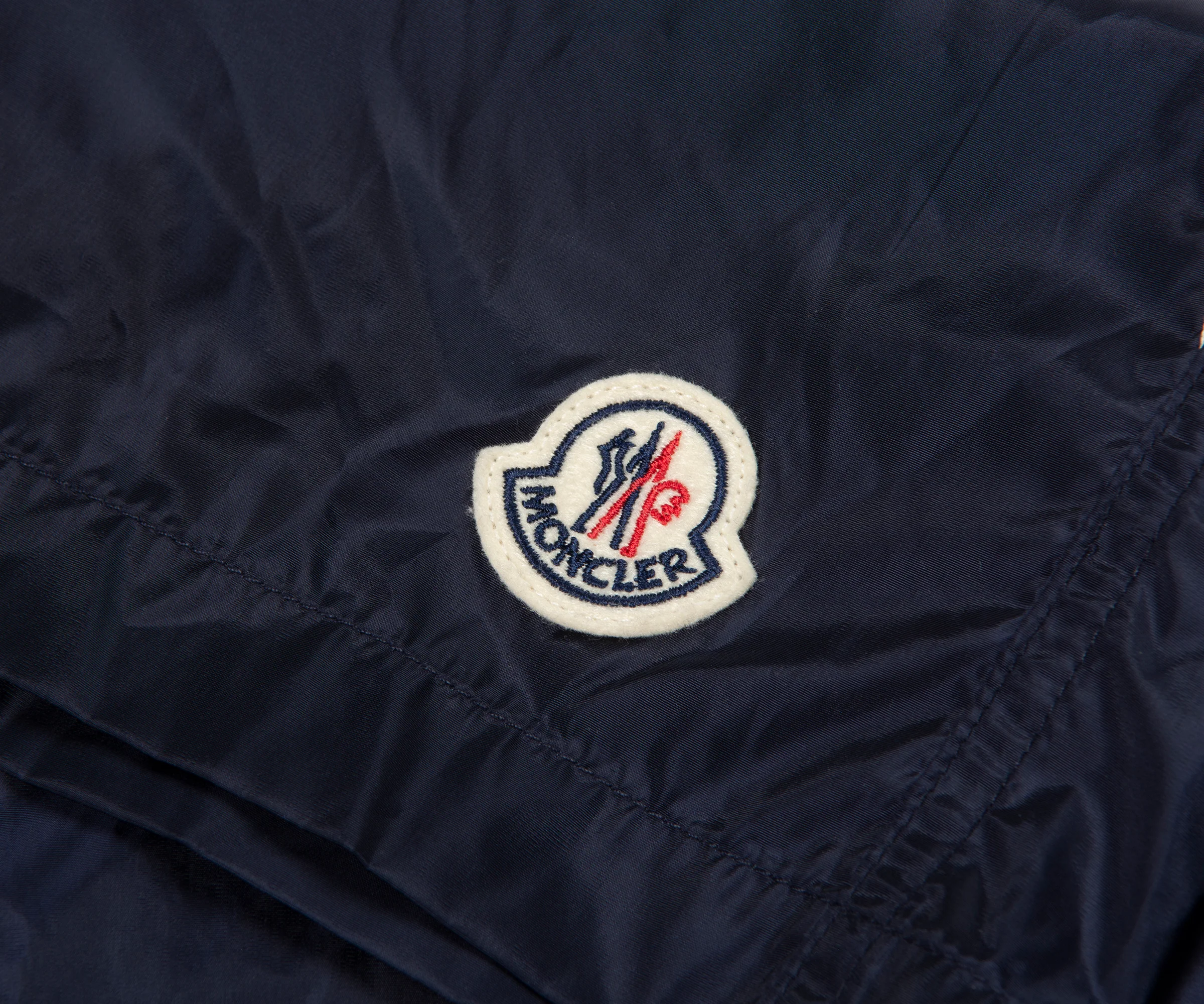 Moncler Large Side Stripe Swim Shorts Navy - Image 5