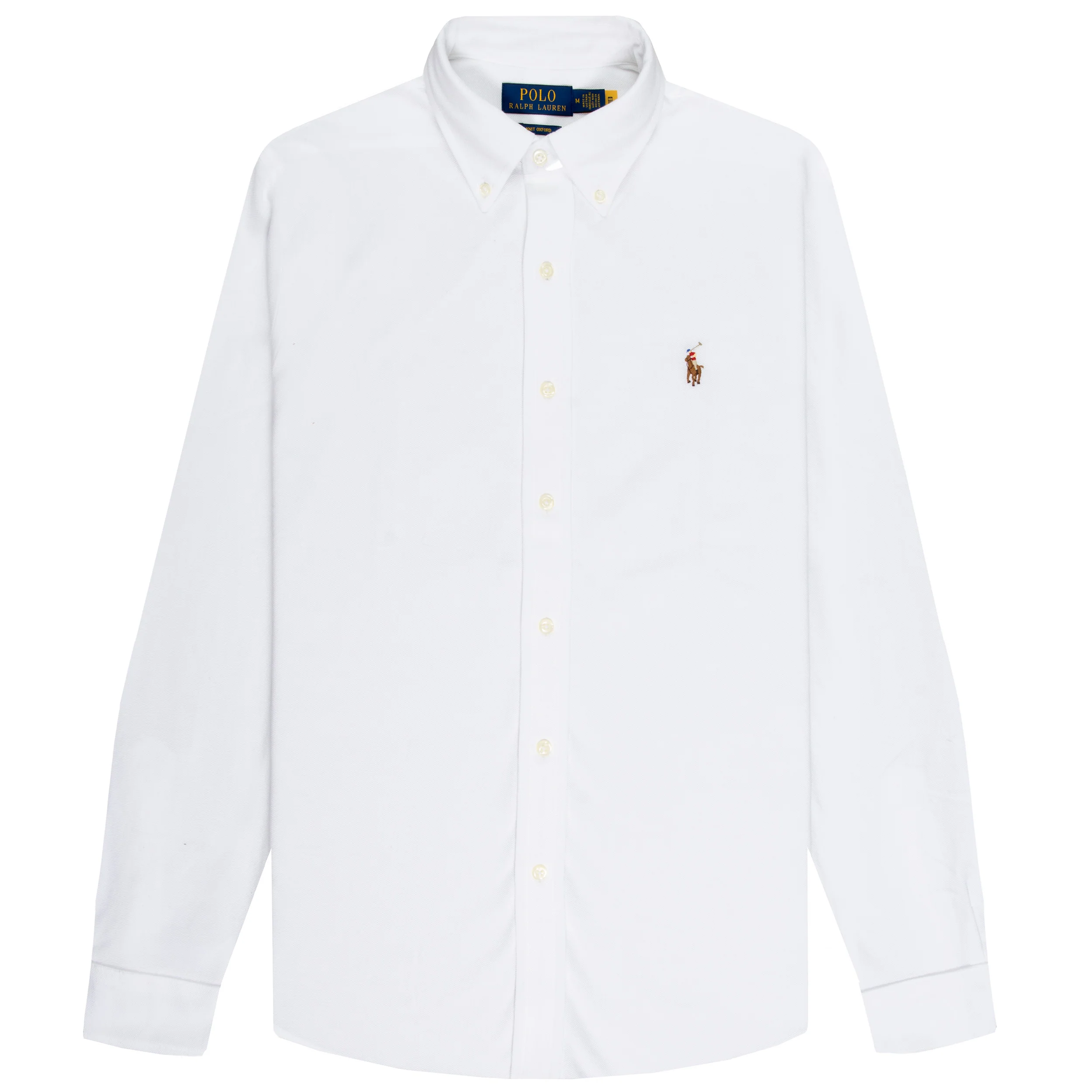 Ralph Lauren Buttoned Sport Shirt White