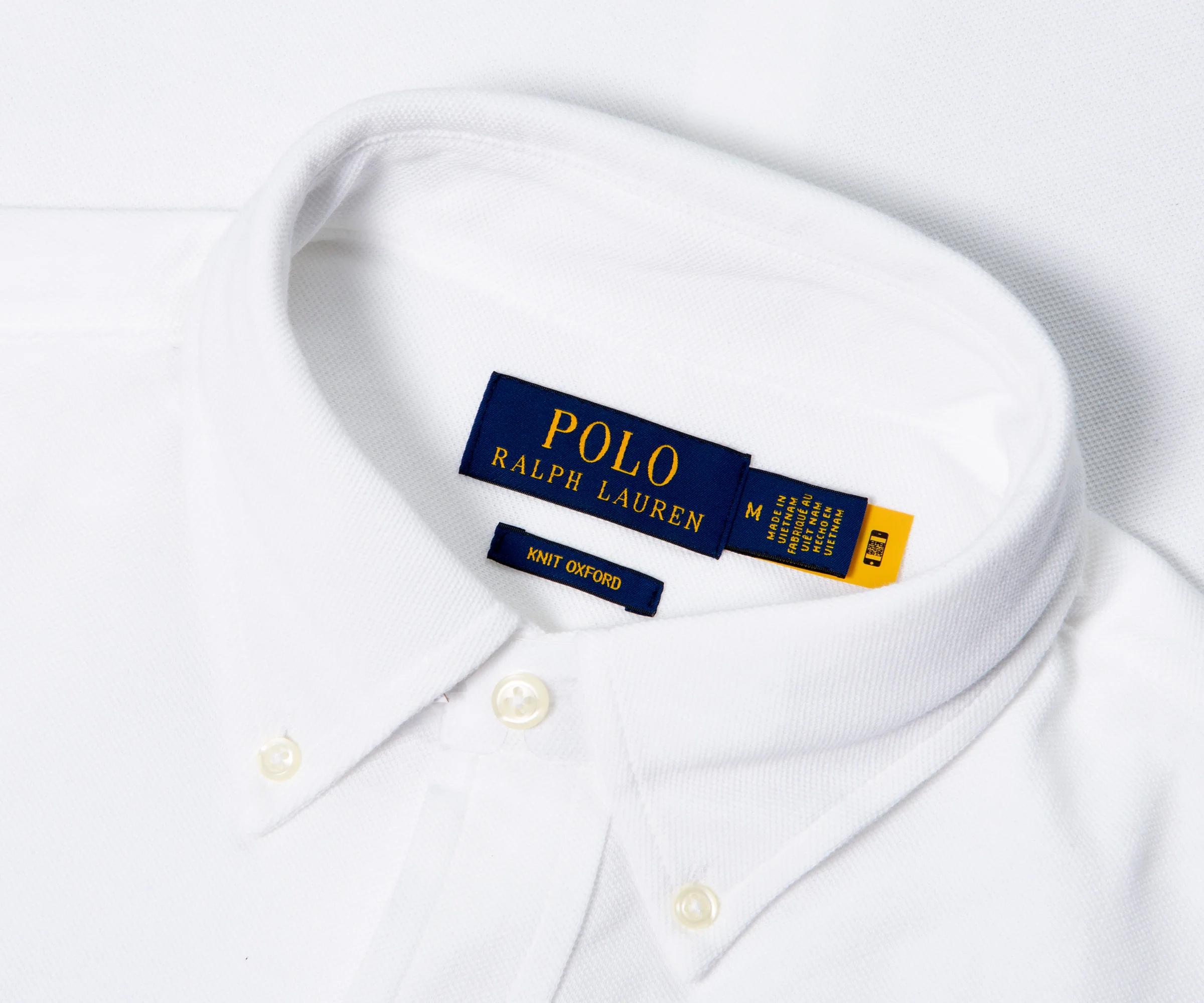 Ralph Lauren Buttoned Sport Shirt White - Image 2