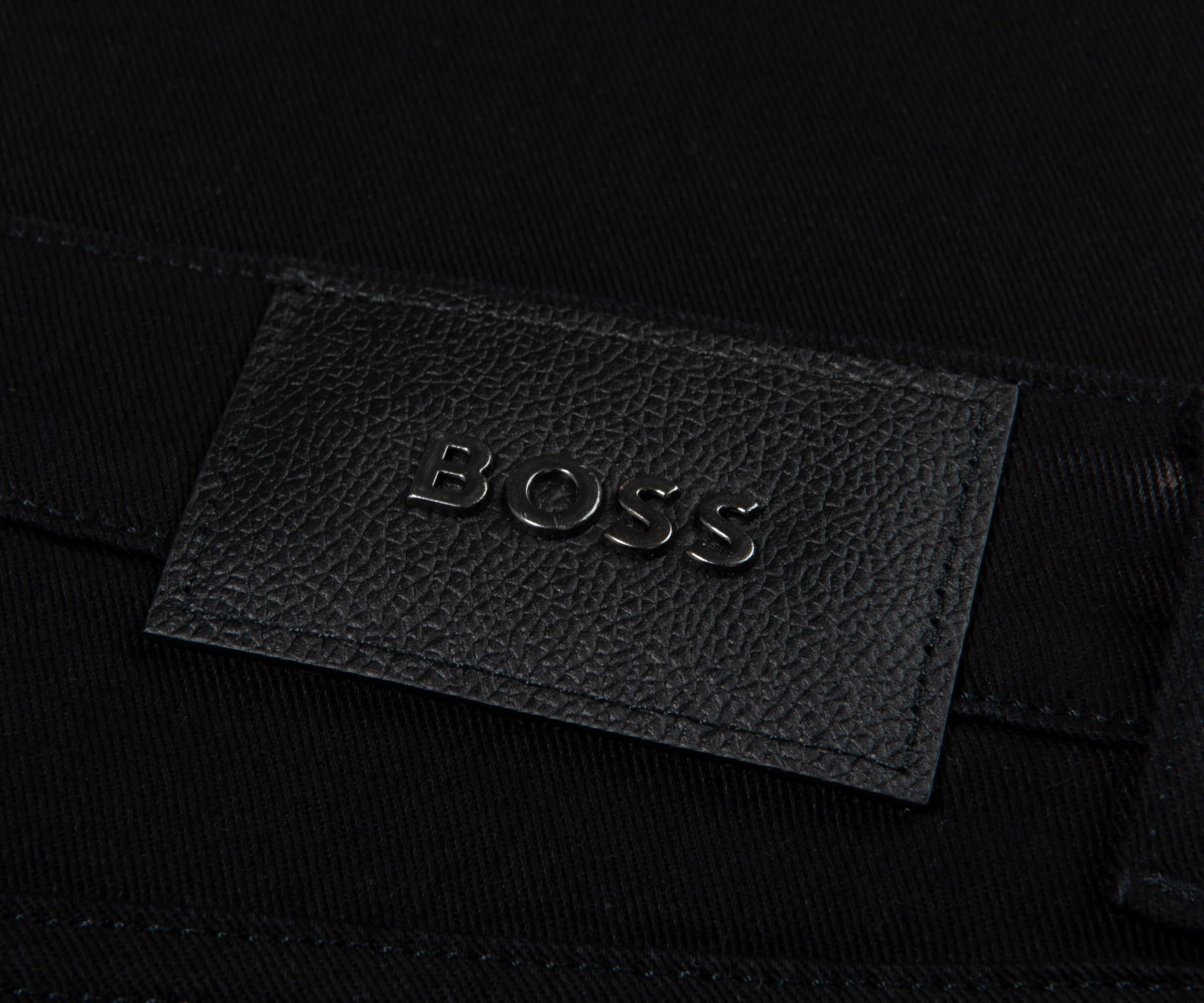 BOSS H-Delaware Slim Fit Jeans Black - Image 4