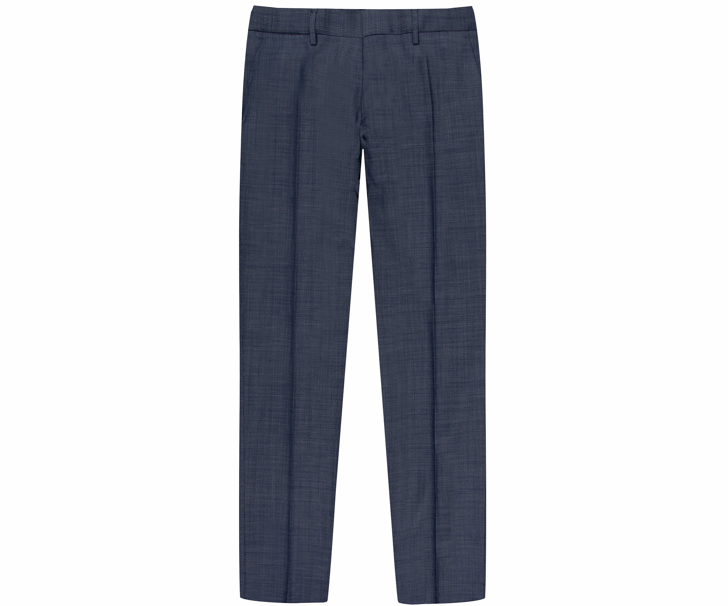 HUGO BOSS Genius5 Salt & Pepper Suit Navy - Image 2